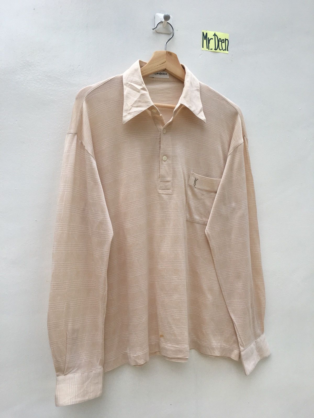 Yves Saint Laurent Vintage Yves Saint Laurent YSL Long Sleeve Size US L / EU 52-54 / 3 - 3 Thumbnail