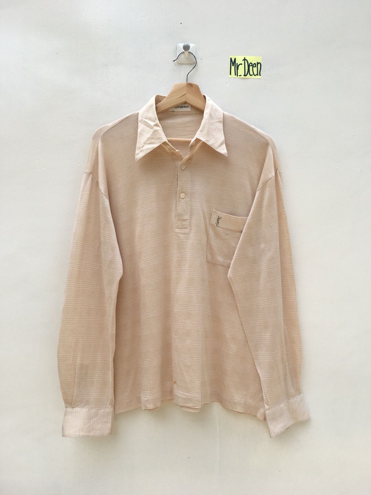 Yves Saint Laurent Vintage Yves Saint Laurent YSL Long Sleeve Size US L / EU 52-54 / 3 - 1 Thumbnail
