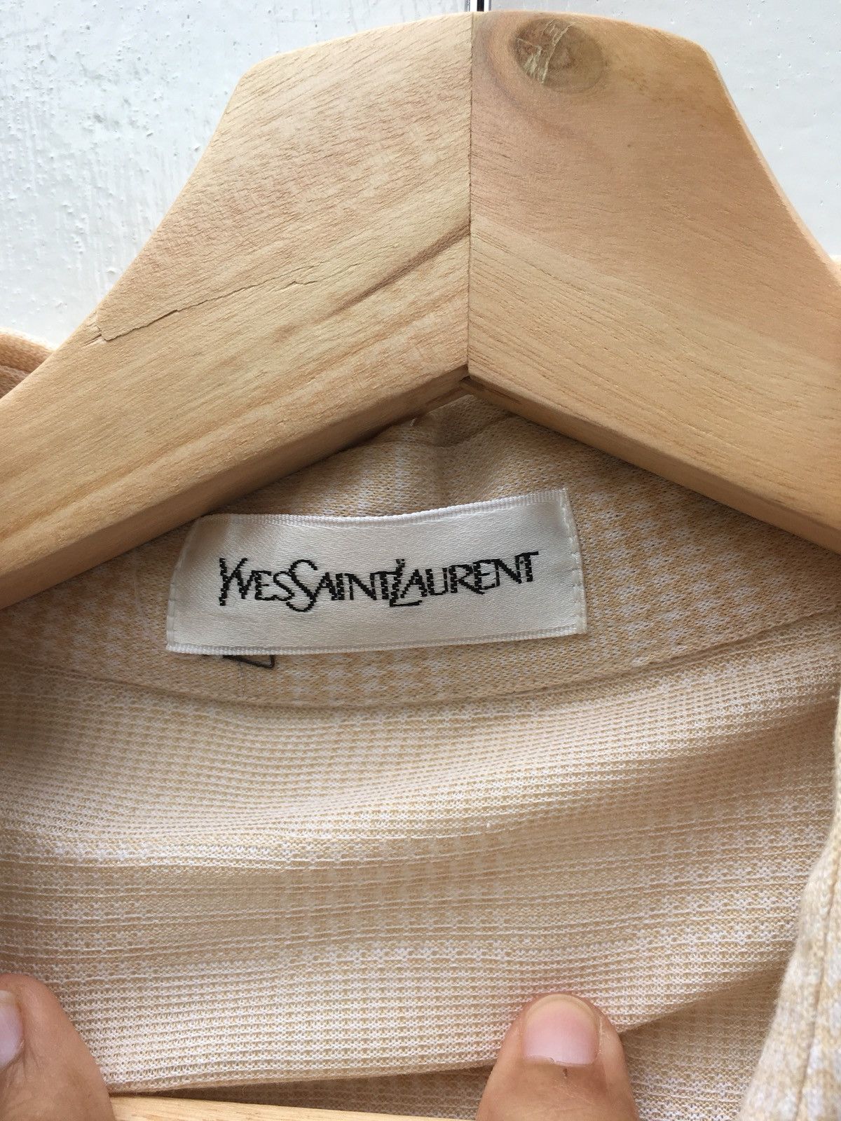 Yves Saint Laurent Vintage Yves Saint Laurent YSL Long Sleeve Size US L / EU 52-54 / 3 - 6 Thumbnail