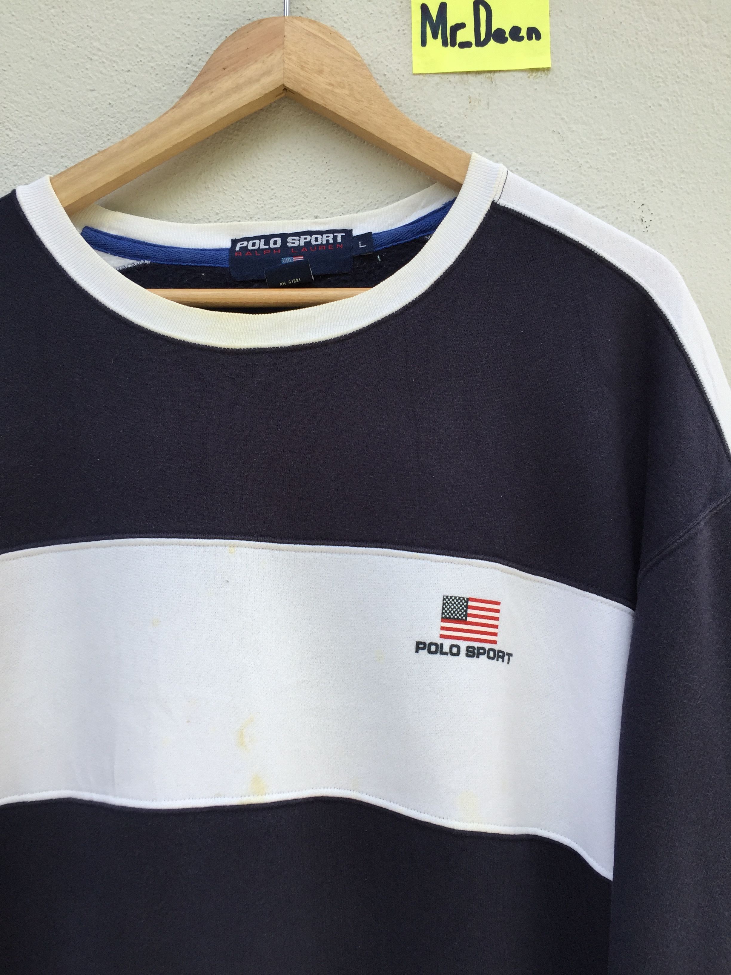 Polo Ralph Lauren Vintage 90'S Polo Sport Sweater Size US L / EU 52-54 / 3 - 5 Thumbnail