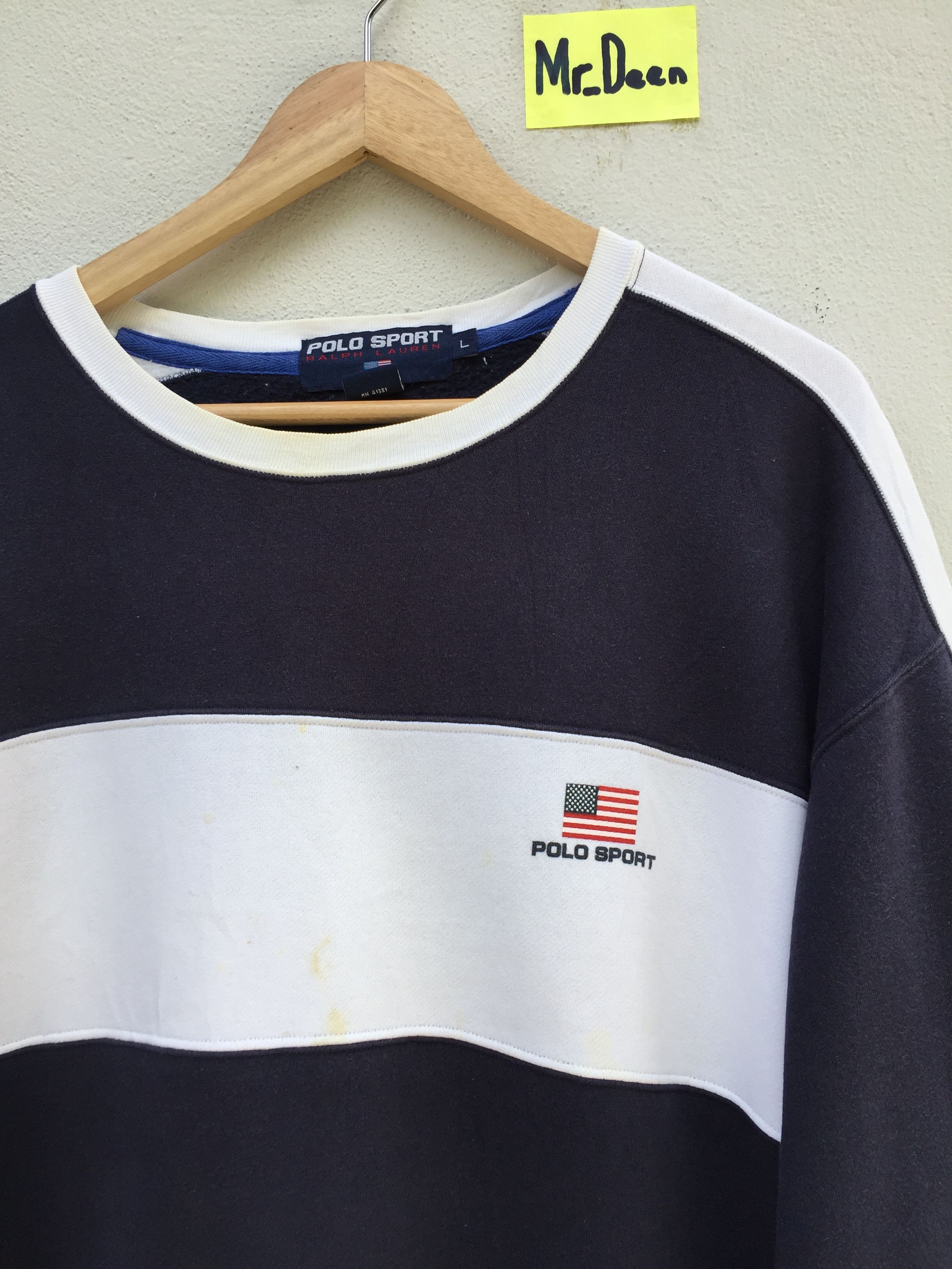 Polo Ralph Lauren Vintage 90'S Polo Sport Sweater Size US L / EU 52-54 / 3 - 4 Thumbnail