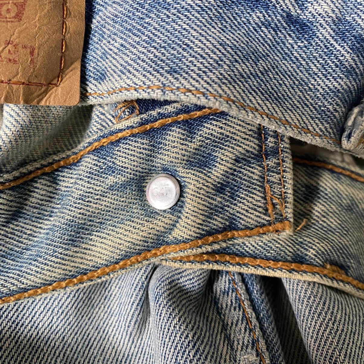 Levi's Vintage 90s Levis 501 Distressed Jeans Nice Faded Size US 31 - 16 Thumbnail