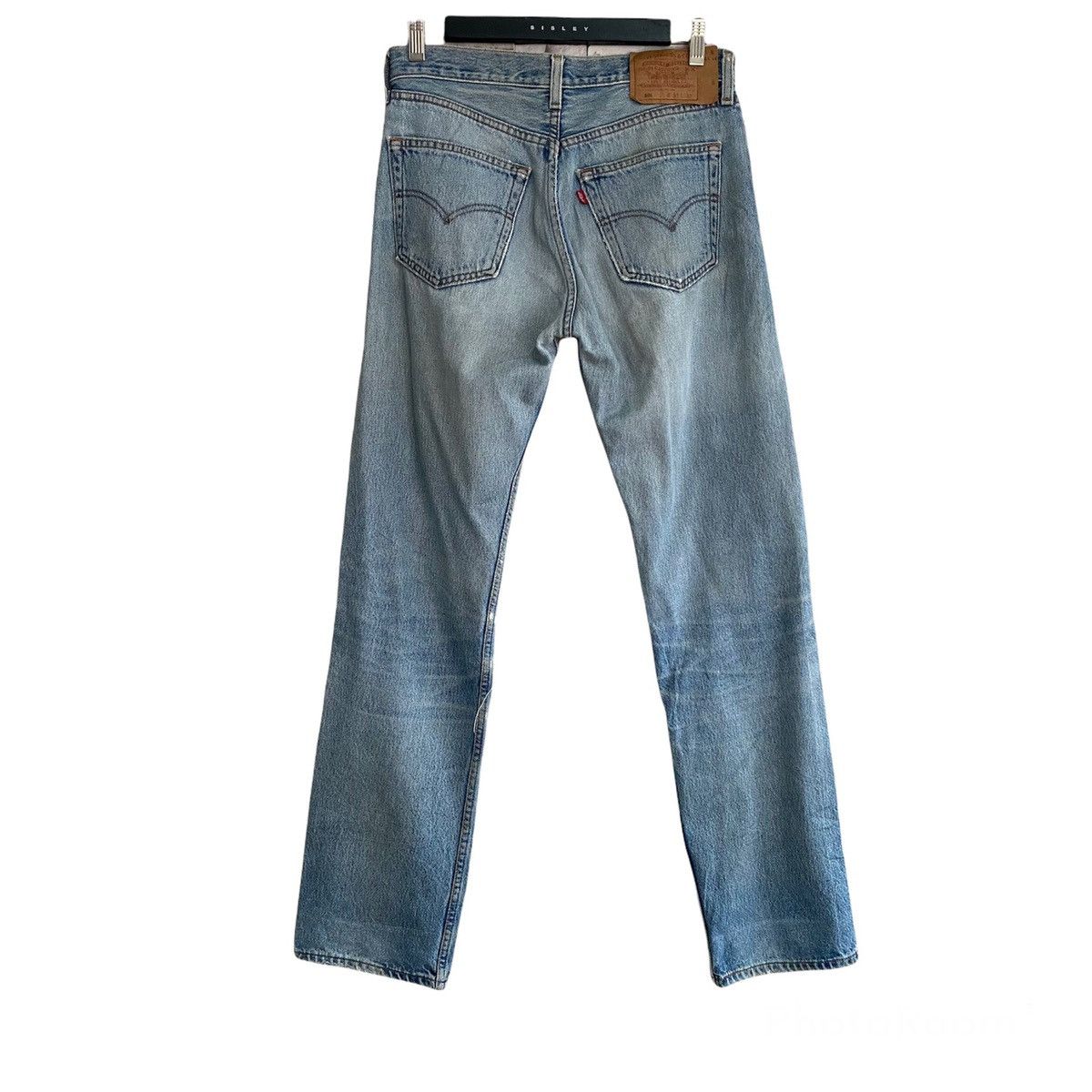 Levi's Vintage 90s Levis 501 Distressed Jeans Nice Faded Size US 31 - 2 Thumbnail