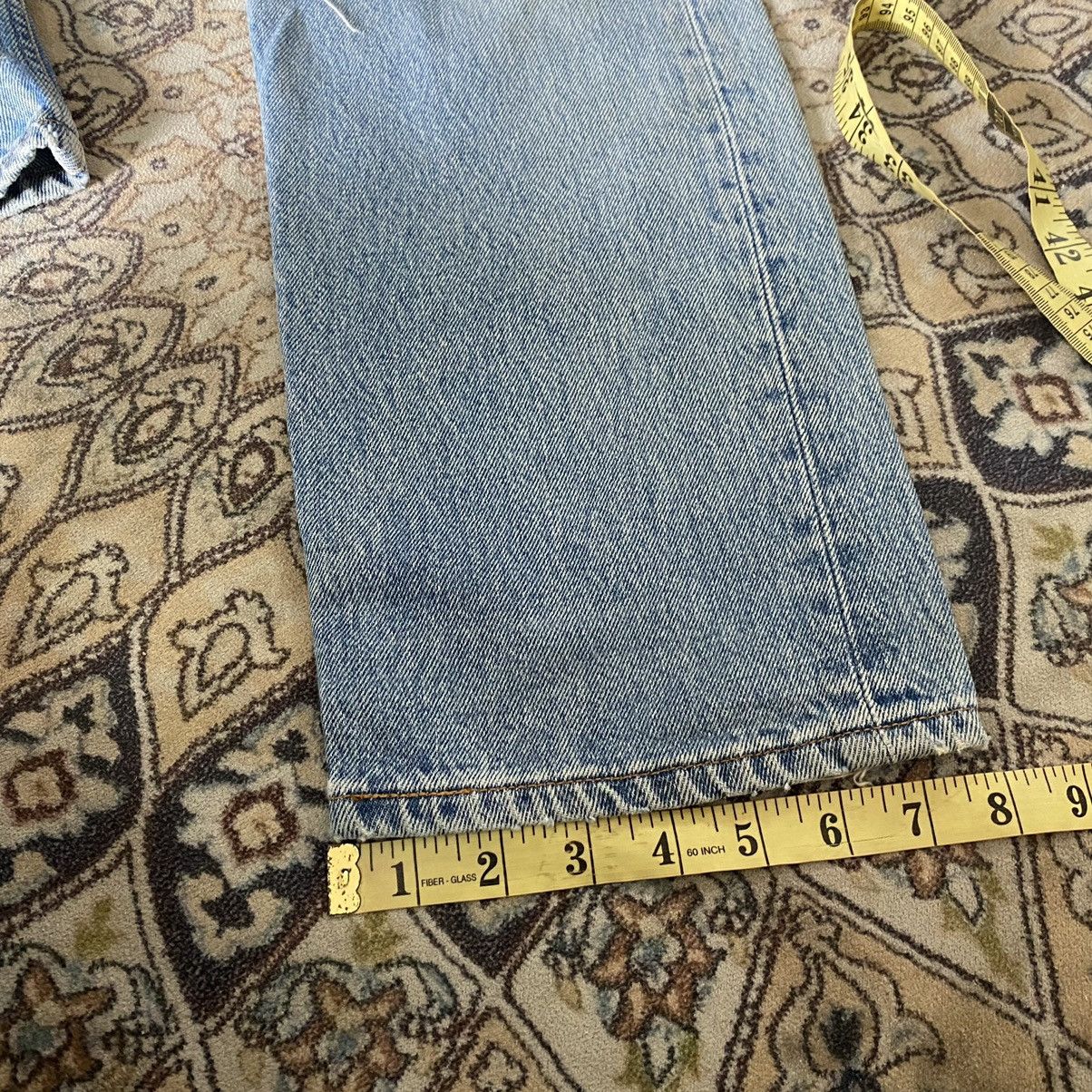 Levi's Vintage 90s Levis 501 Distressed Jeans Nice Faded Size US 31 - 22 Thumbnail
