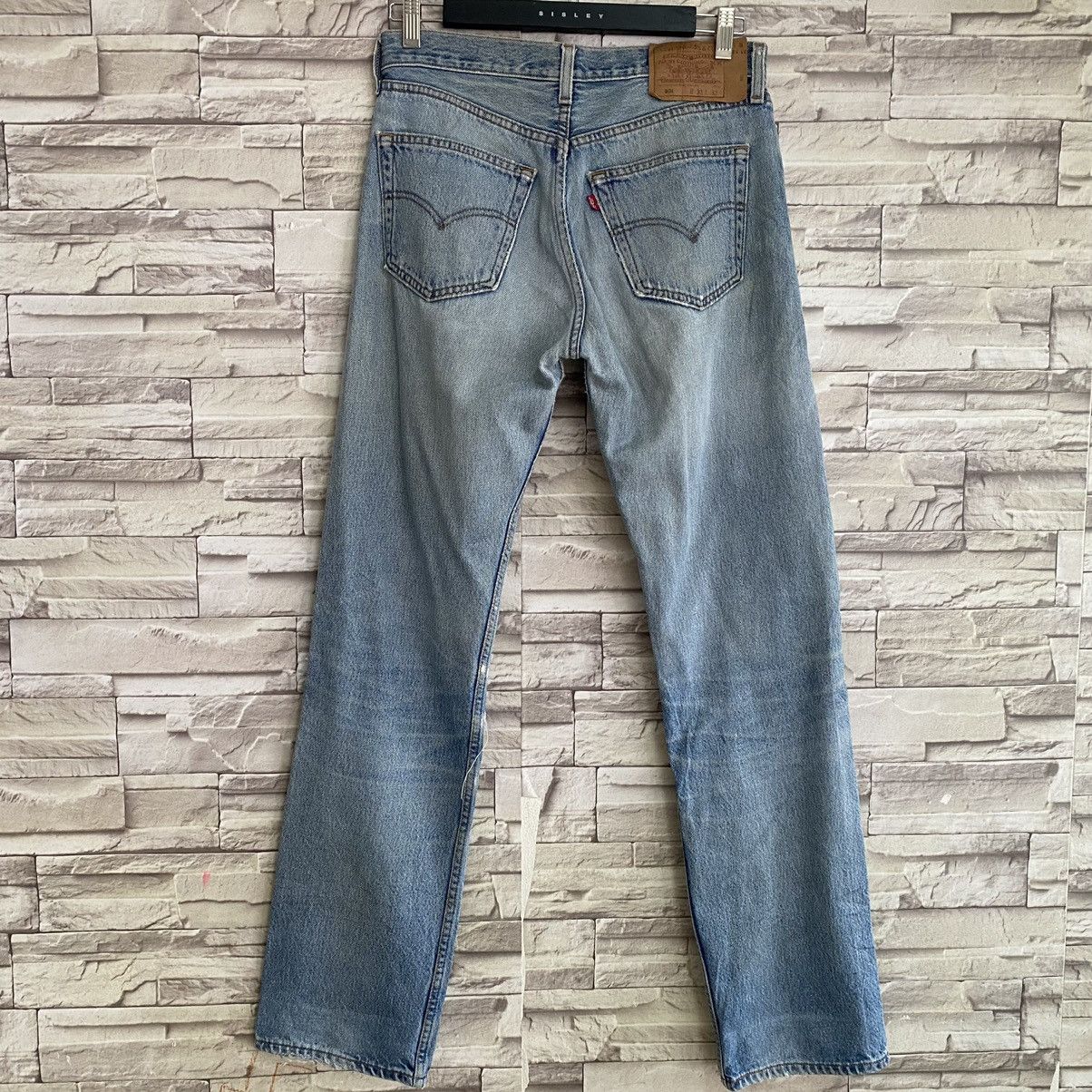 Levi's Vintage 90s Levis 501 Distressed Jeans Nice Faded Size US 31 - 9 Thumbnail