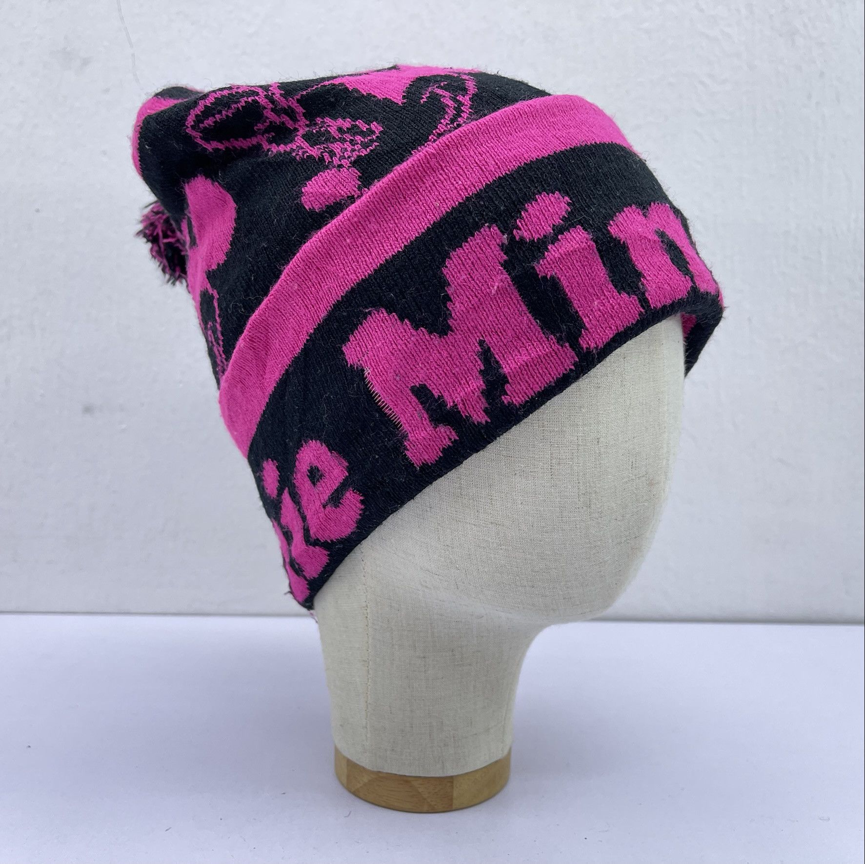 Disney Minnie Mouse Nice Design Beanie Hats-BH4009 Size ONE SIZE - 3 Thumbnail