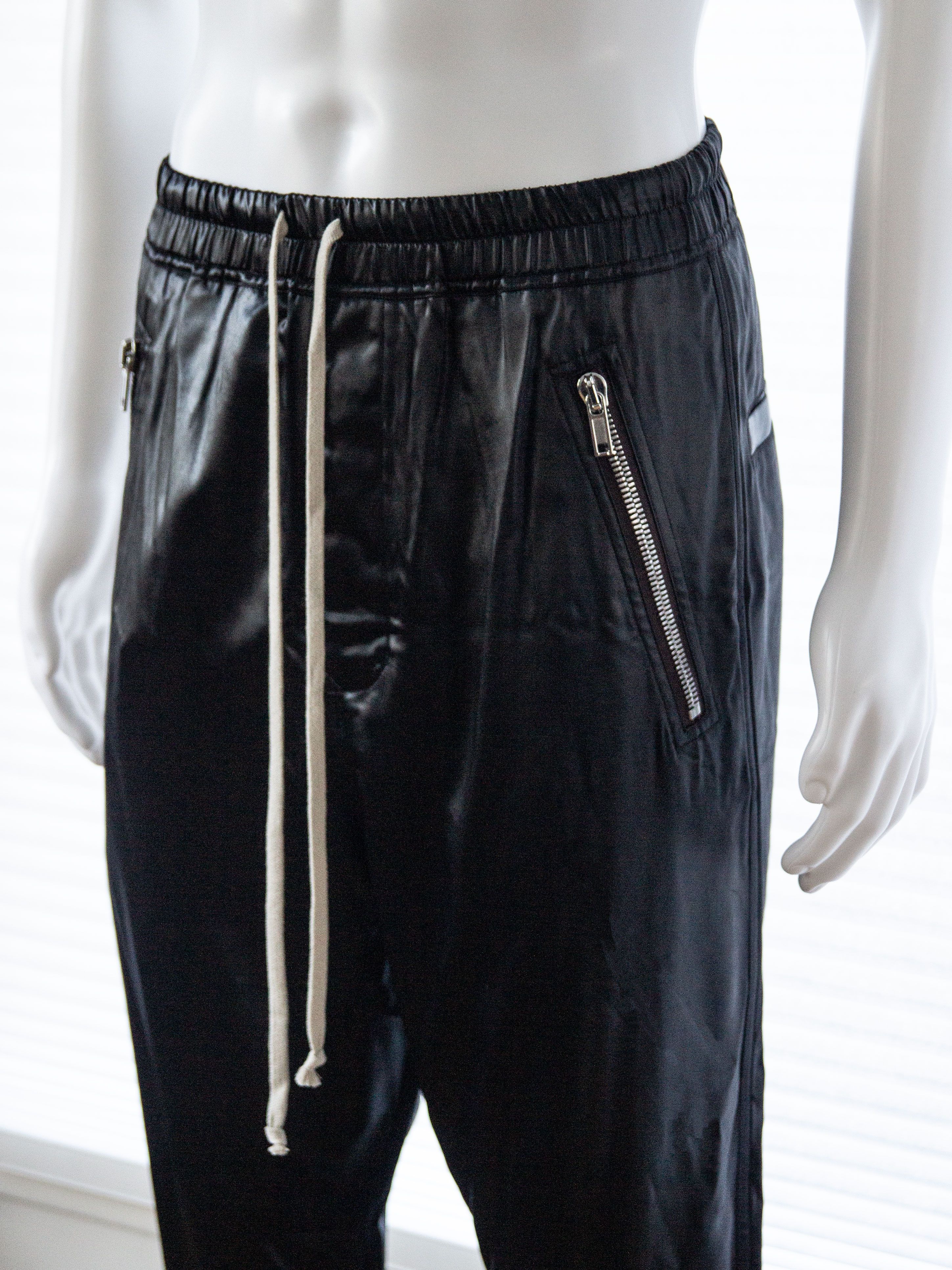 Rick Owens zippped detail track pants