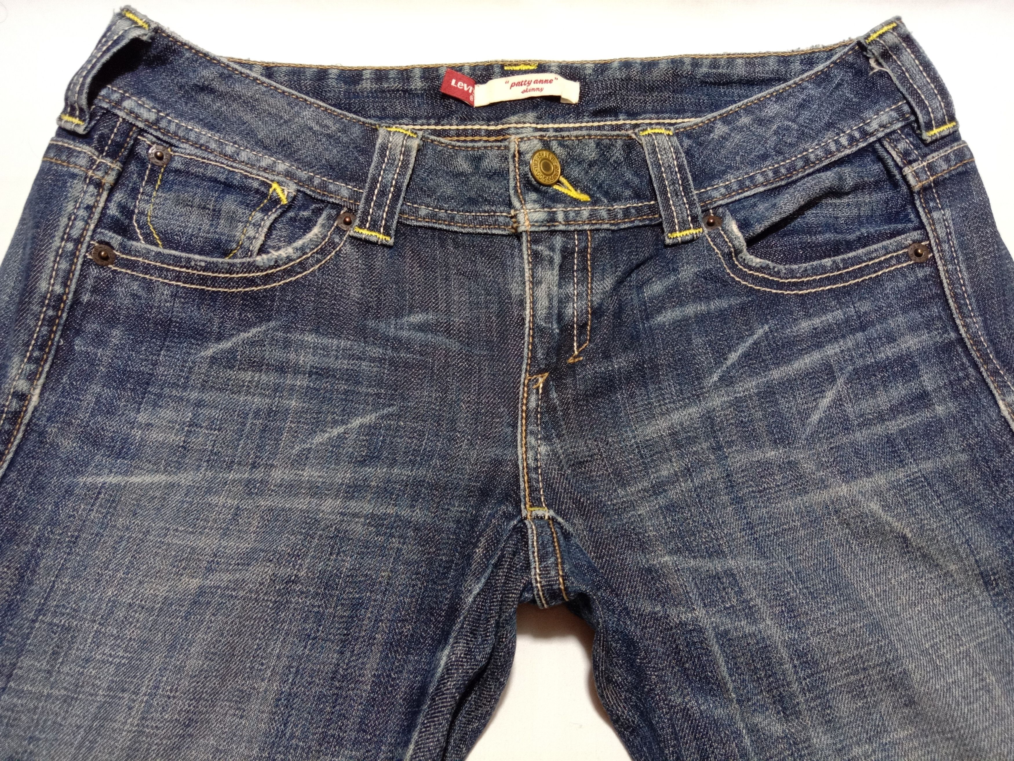 Levi's Vintage Levi’s Distress Denim Patty Anne Skinny Style Size US 31 - 8 Thumbnail