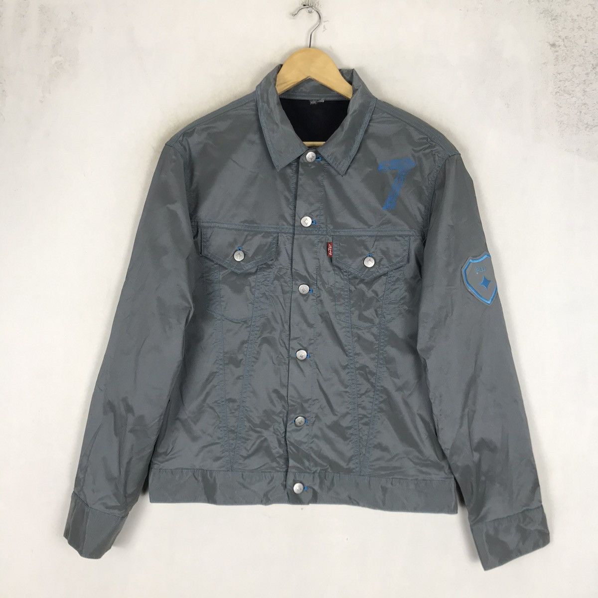 Hiroshi Fujiwara × Levi's 🔥Levi's X Flu by Hiroshi Fujiwara Nylon Trucker Jacket Size US M / EU 48-50 / 2 - 1 Thumbnail