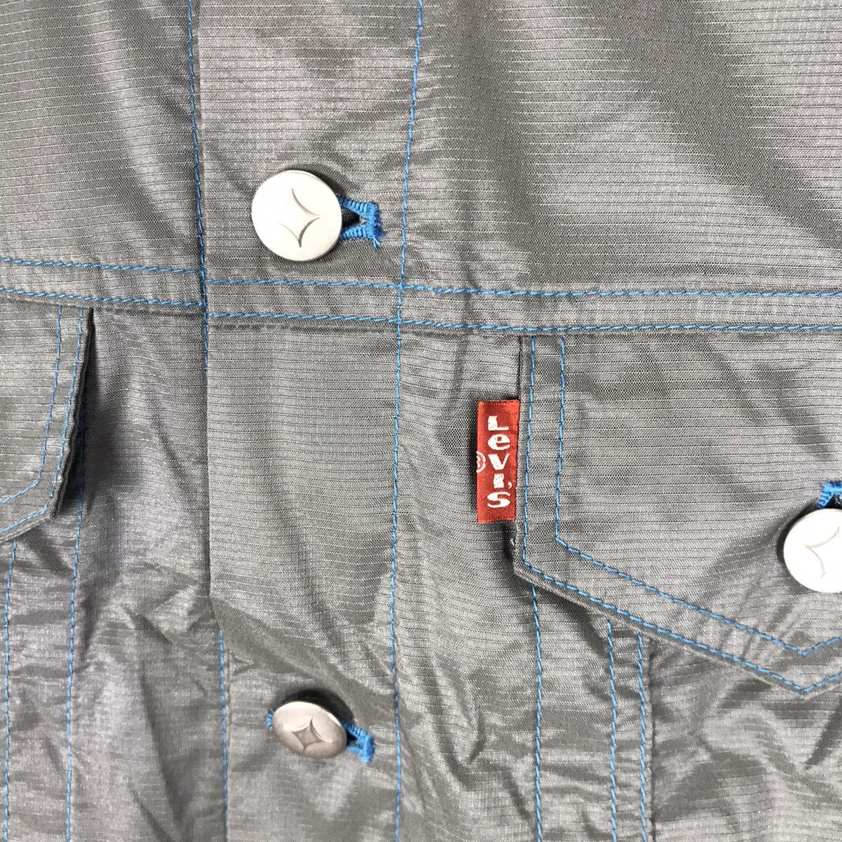 Hiroshi Fujiwara × Levi's 🔥Levi's X Flu by Hiroshi Fujiwara Nylon Trucker Jacket Size US M / EU 48-50 / 2 - 13 Thumbnail