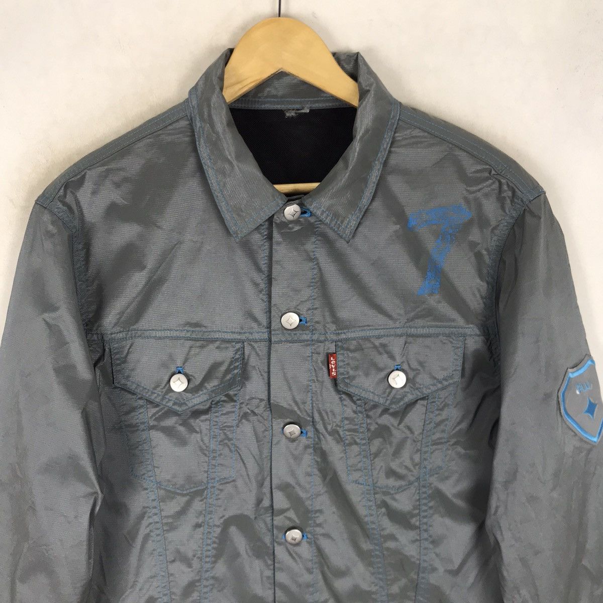 Hiroshi Fujiwara × Levi's 🔥Levi's X Flu by Hiroshi Fujiwara Nylon Trucker Jacket Size US M / EU 48-50 / 2 - 3 Thumbnail