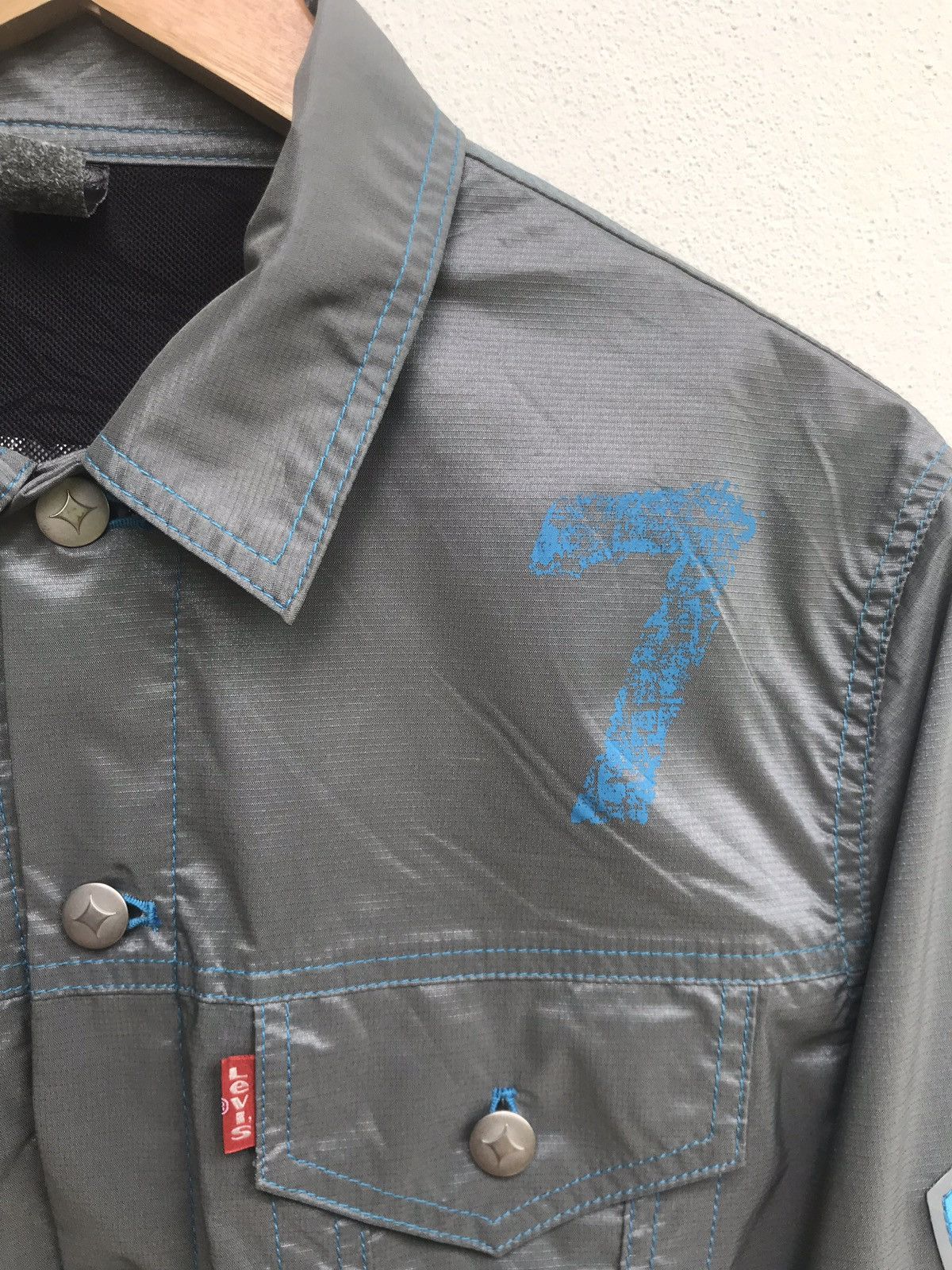 Hiroshi Fujiwara × Levi's 🔥Levi's X Flu by Hiroshi Fujiwara Nylon Trucker Jacket Size US M / EU 48-50 / 2 - 8 Thumbnail
