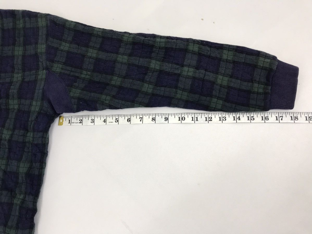 Japanese Brand Vintage Munsingwear Fleece Sweatshirt Plaid Checked Designe Size US M / EU 48-50 / 2 - 11 Thumbnail