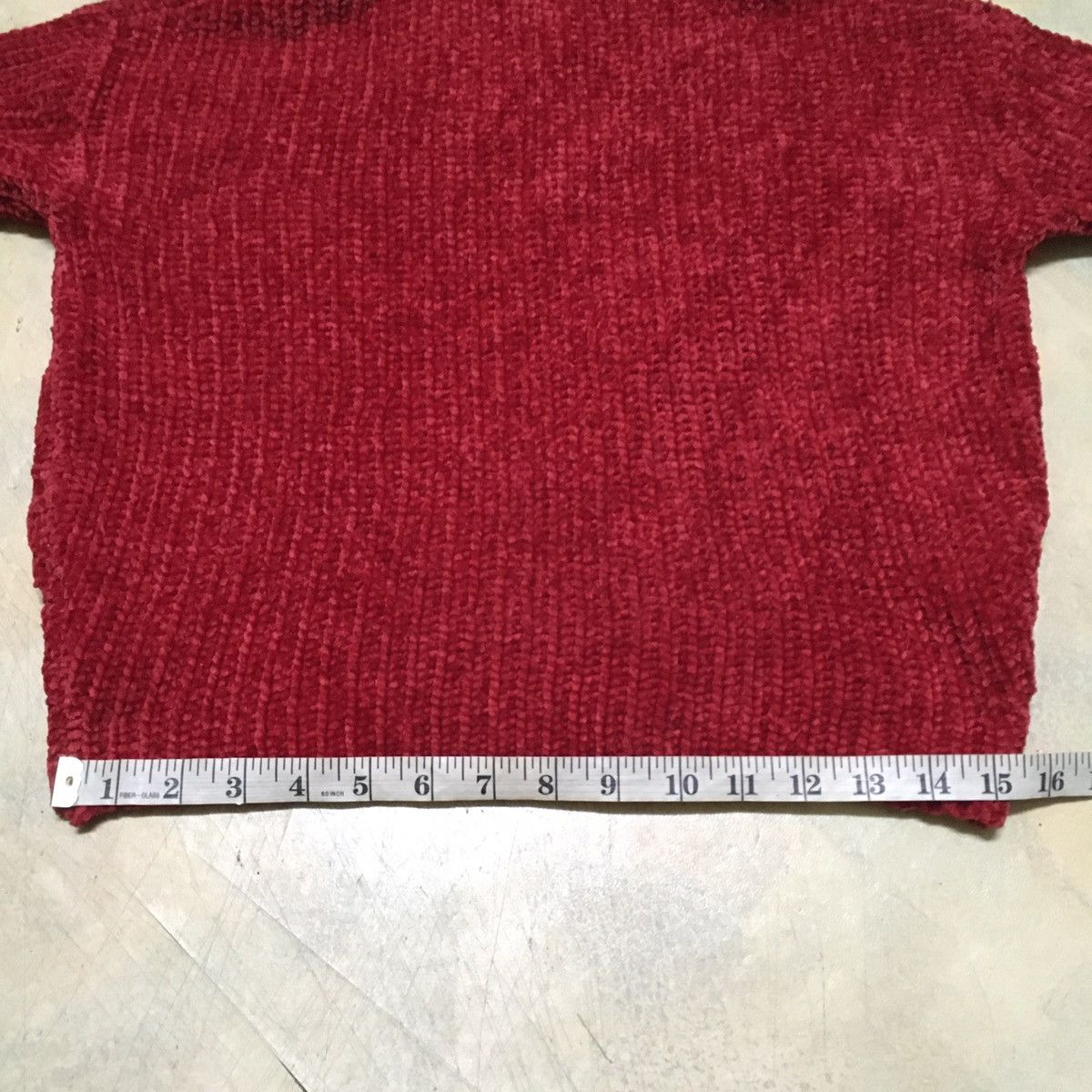 Bershka Bershka Knitwear Crop Top Turtleneck Red Colour Size US S / EU 44-46 / 1 - 5 Thumbnail