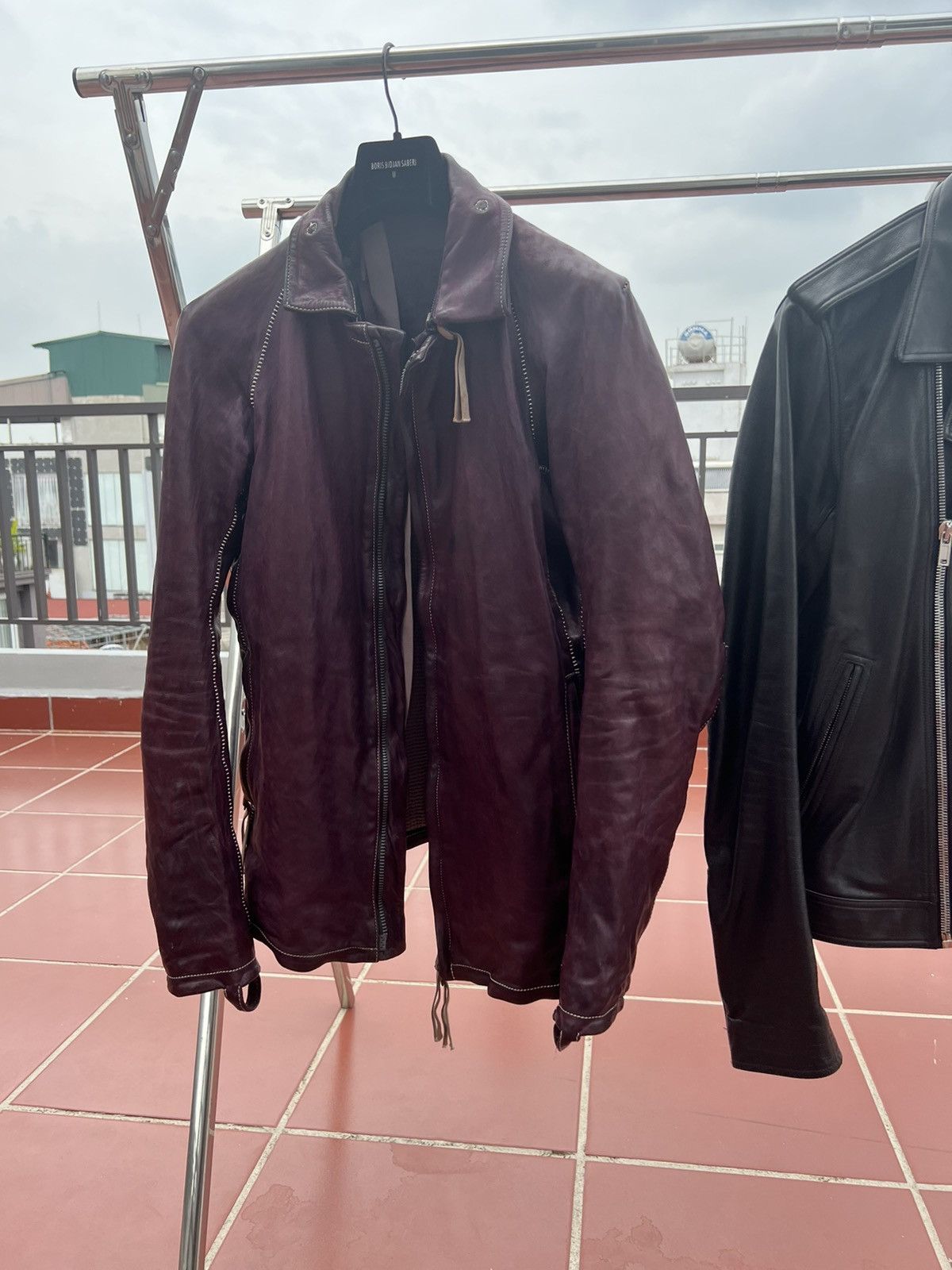 Boris Bidjan Saberi Boris Bidjan Saberi Horse leather J2 murex Purple |  Grailed