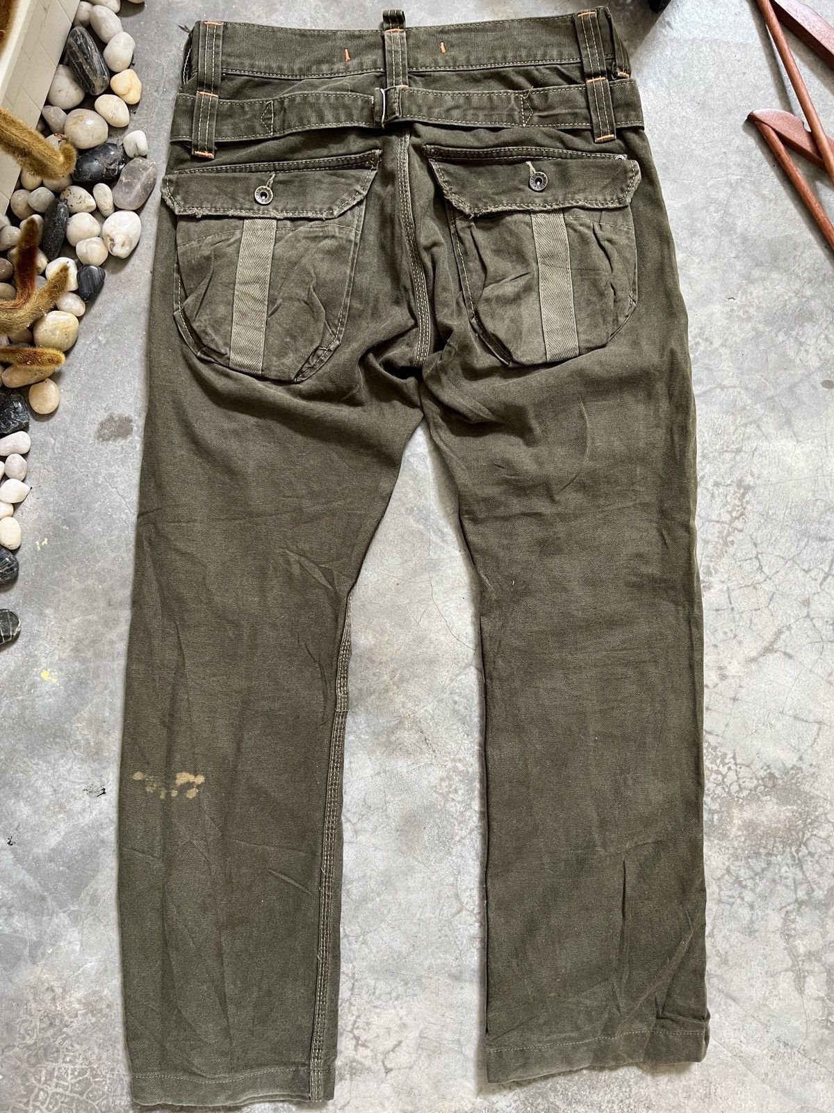 Japanese Brand × Vintage Edwin Bondage Khakis Cargo Pants Size US 30 / EU 46 - 6 Thumbnail