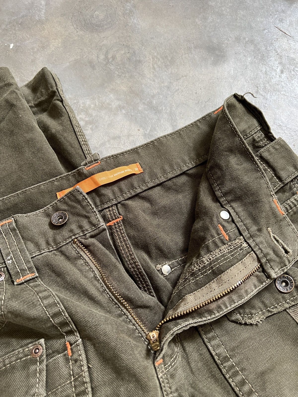 Japanese Brand × Vintage Edwin Bondage Khakis Cargo Pants Size US 30 / EU 46 - 17 Thumbnail