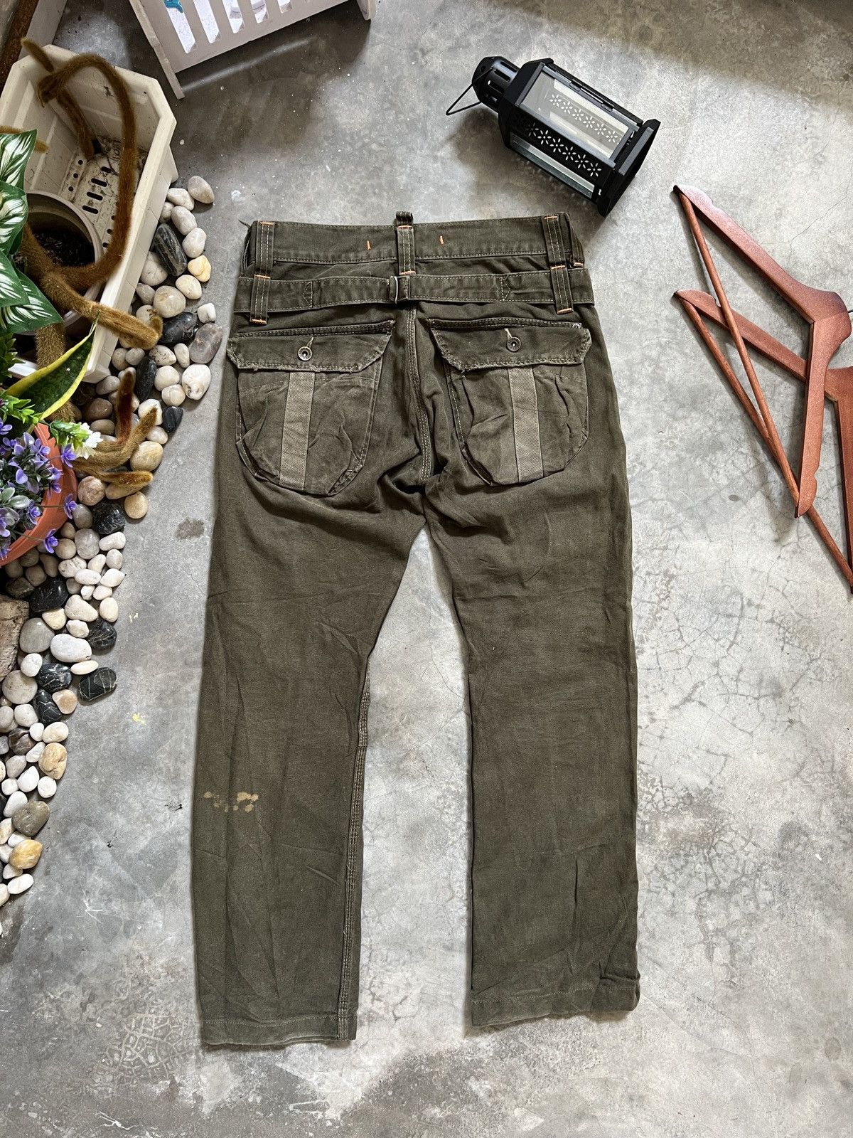 Japanese Brand × Vintage Edwin Bondage Khakis Cargo Pants Size US 30 / EU 46 - 5 Thumbnail