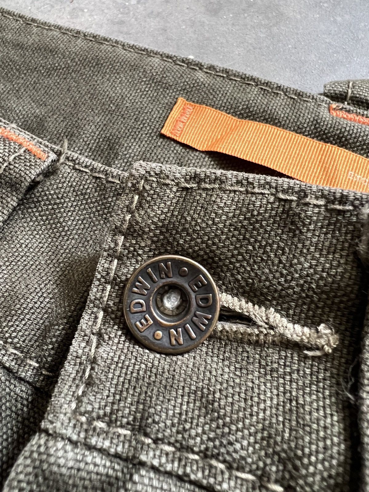 Japanese Brand × Vintage Edwin Bondage Khakis Cargo Pants Size US 30 / EU 46 - 20 Thumbnail