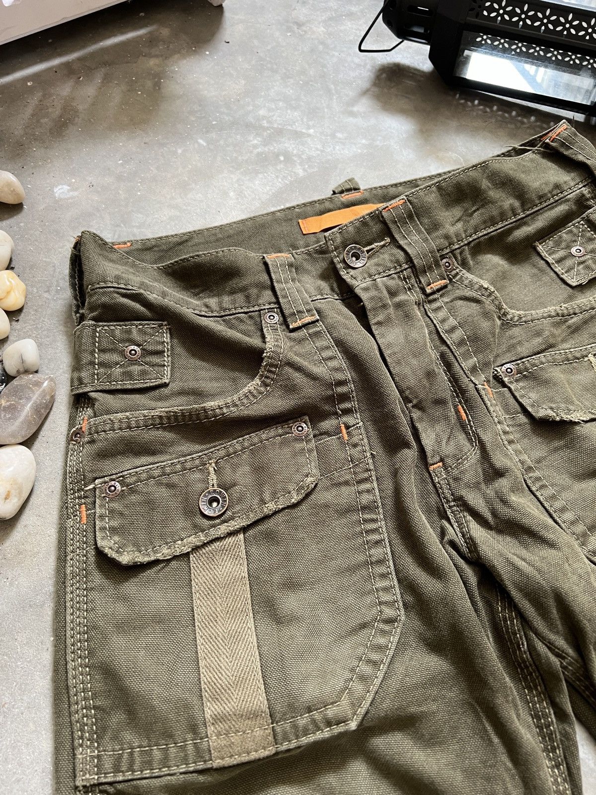 Japanese Brand × Vintage Edwin Bondage Khakis Cargo Pants Size US 30 / EU 46 - 10 Thumbnail