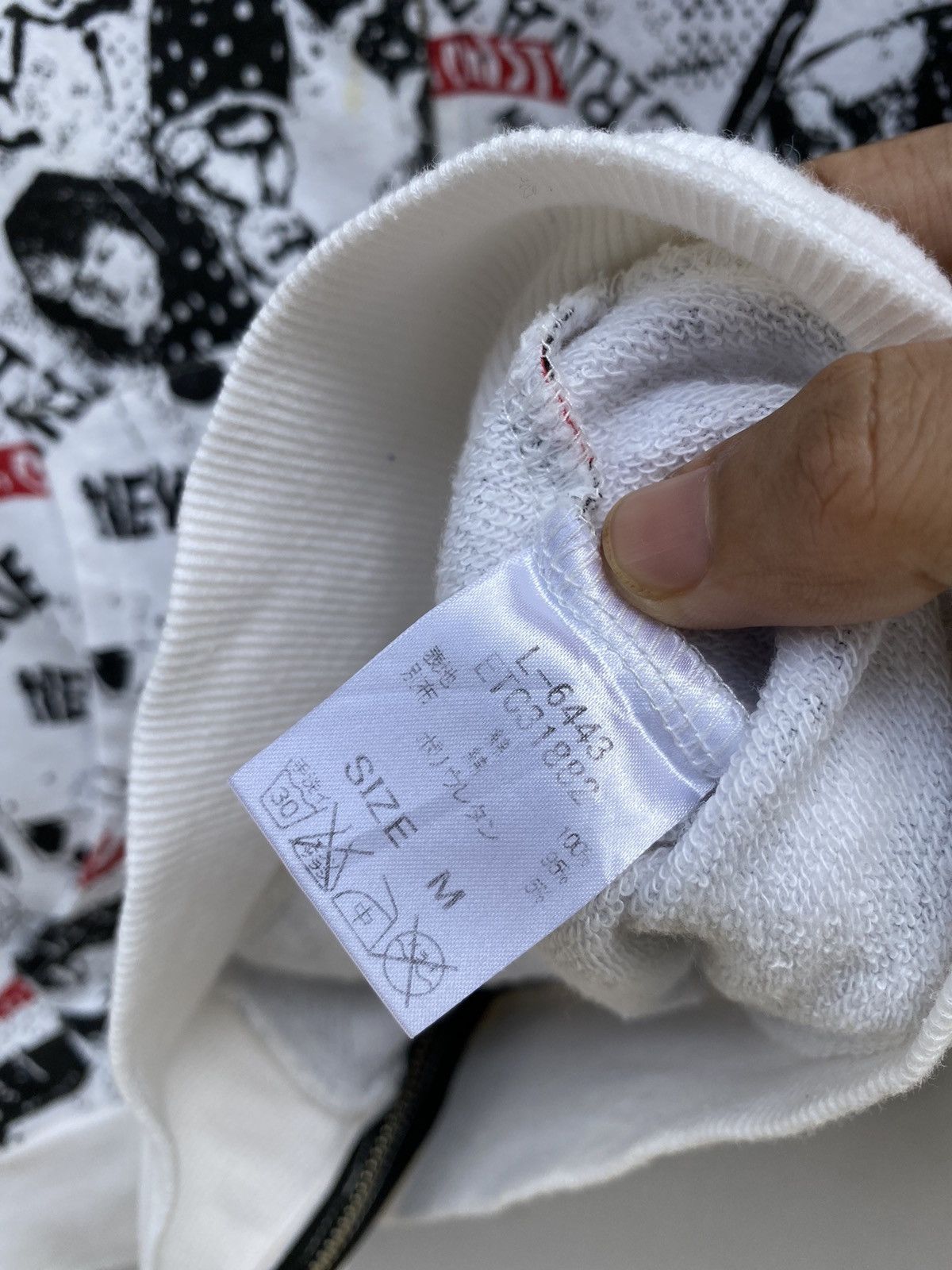 20471120 💥RARE💥RNA ALTERNATIVE New Wave/Anarchist Full Print Hoodie Size US M / EU 48-50 / 2 - 11 Thumbnail