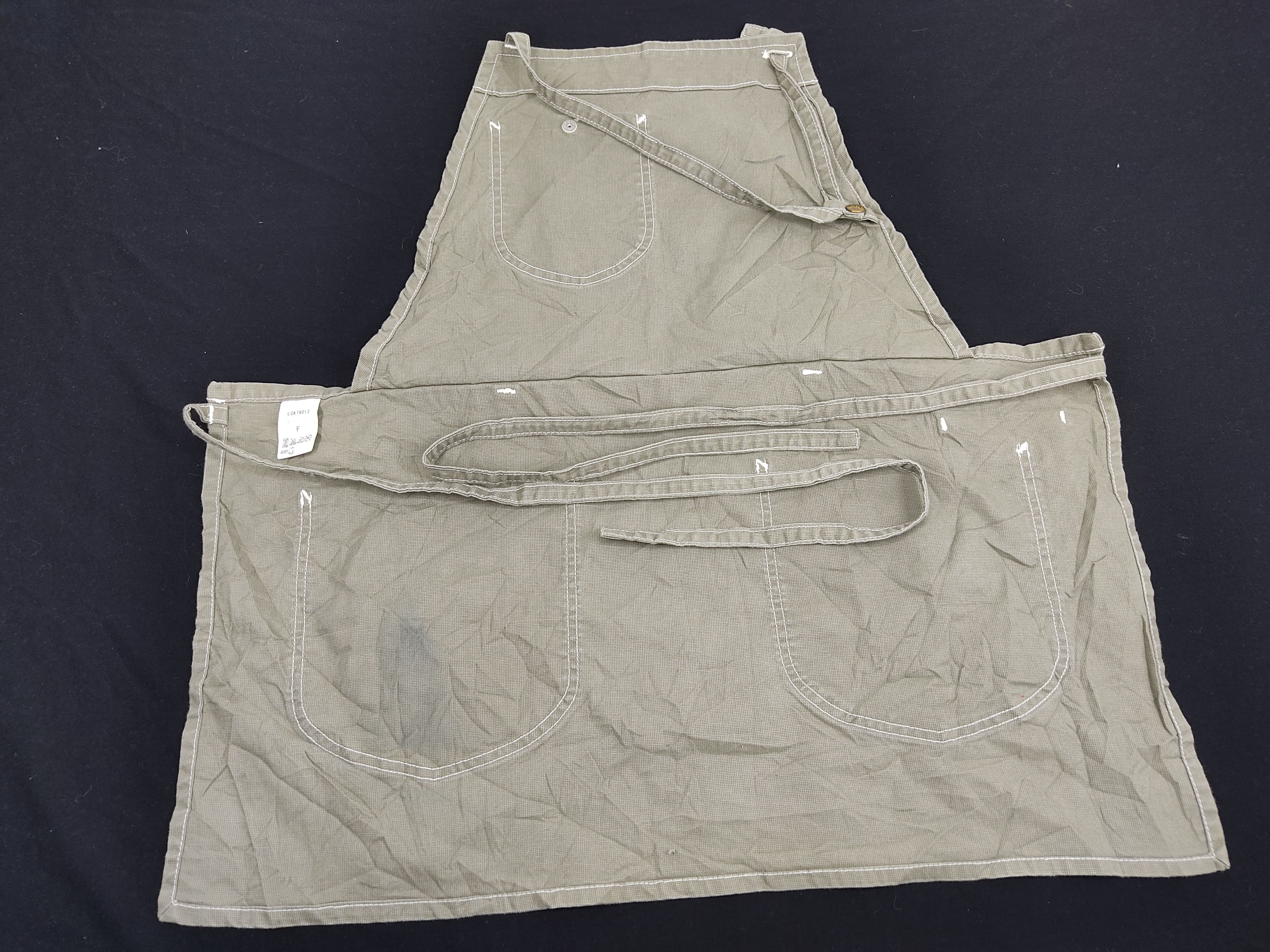 Lee Vintage LEE Apron Denim WorkWear By Union Made Adjustable Size ONE SIZE - 2 Thumbnail