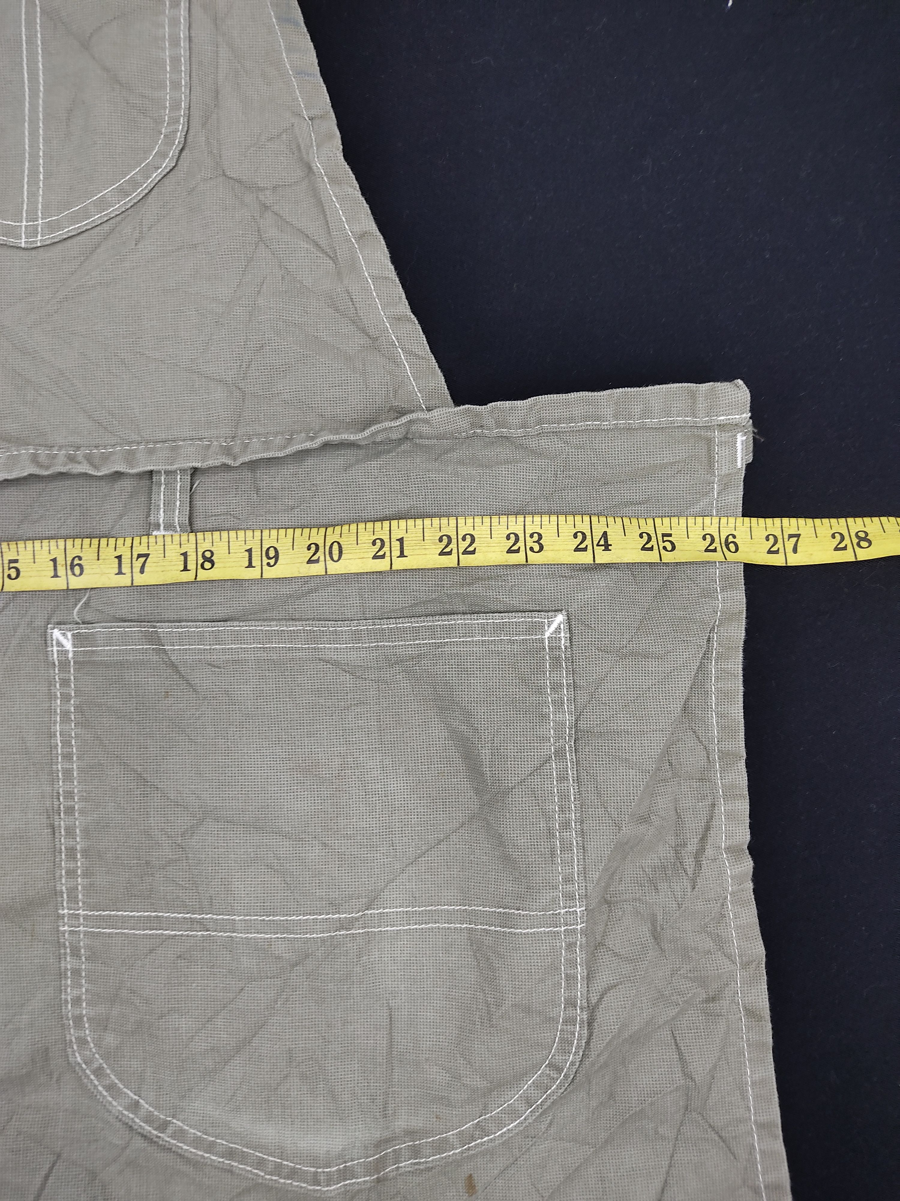 Lee Vintage LEE Apron Denim WorkWear By Union Made Adjustable Size ONE SIZE - 4 Thumbnail