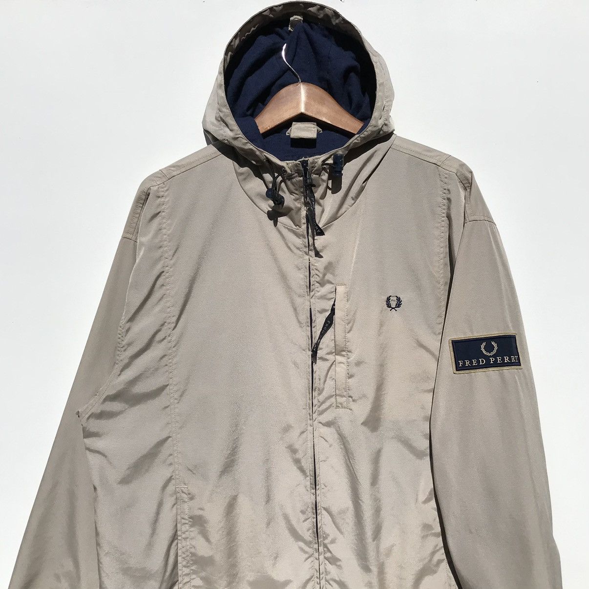 Fred Perry × Vintage Vintage Fred Perry Casual Hooligan Hoodie Jacket Size US M / EU 48-50 / 2 - 7 Thumbnail