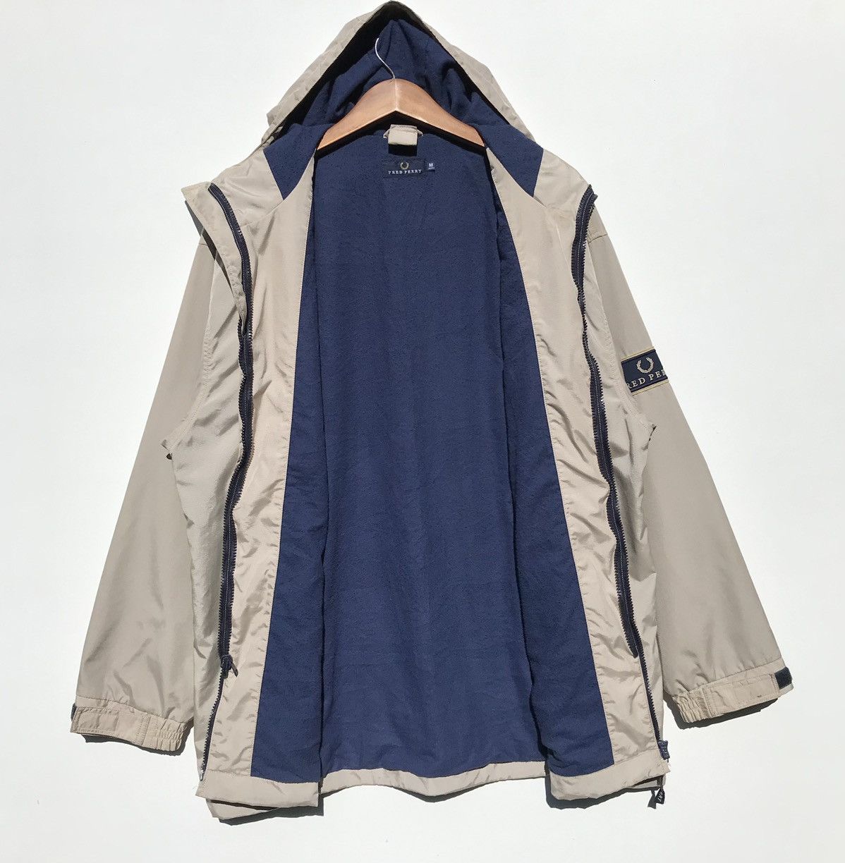 Fred Perry × Vintage Vintage Fred Perry Casual Hooligan Hoodie Jacket Size US M / EU 48-50 / 2 - 3 Thumbnail