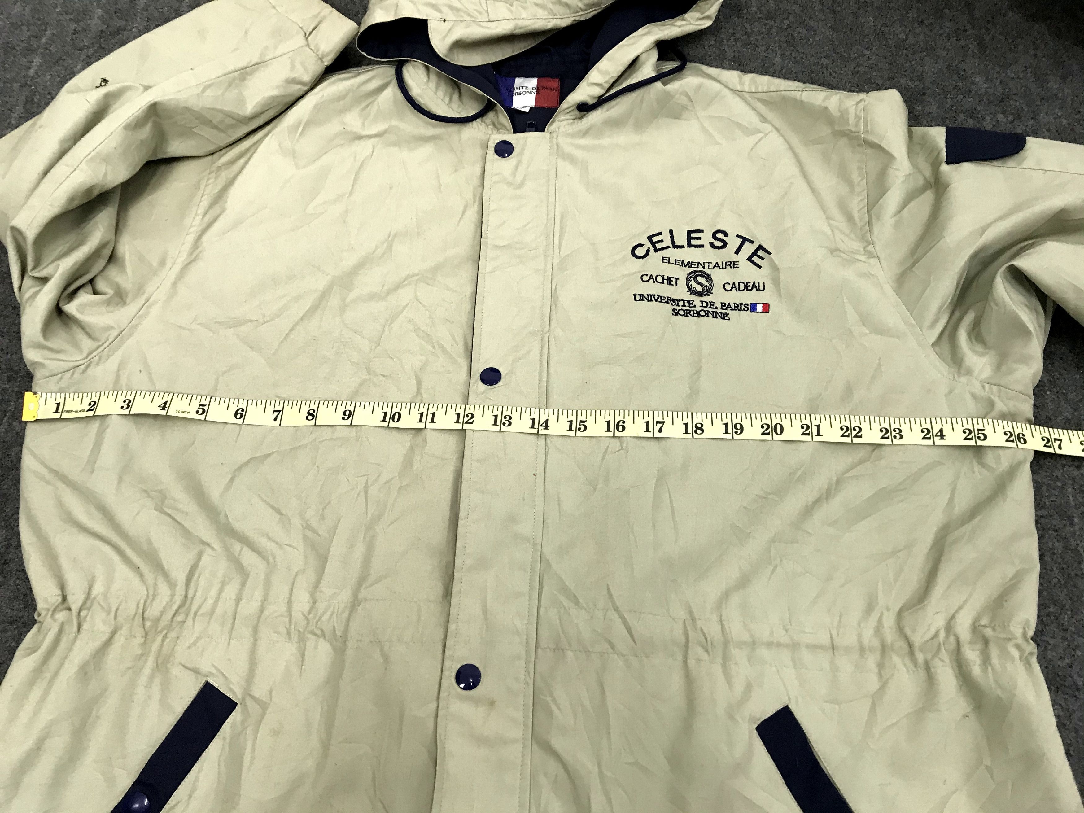 Japanese Brand Vintage Style Universite de Paris Celeste Parka Jacket Size US L / EU 52-54 / 3 - 14 Thumbnail