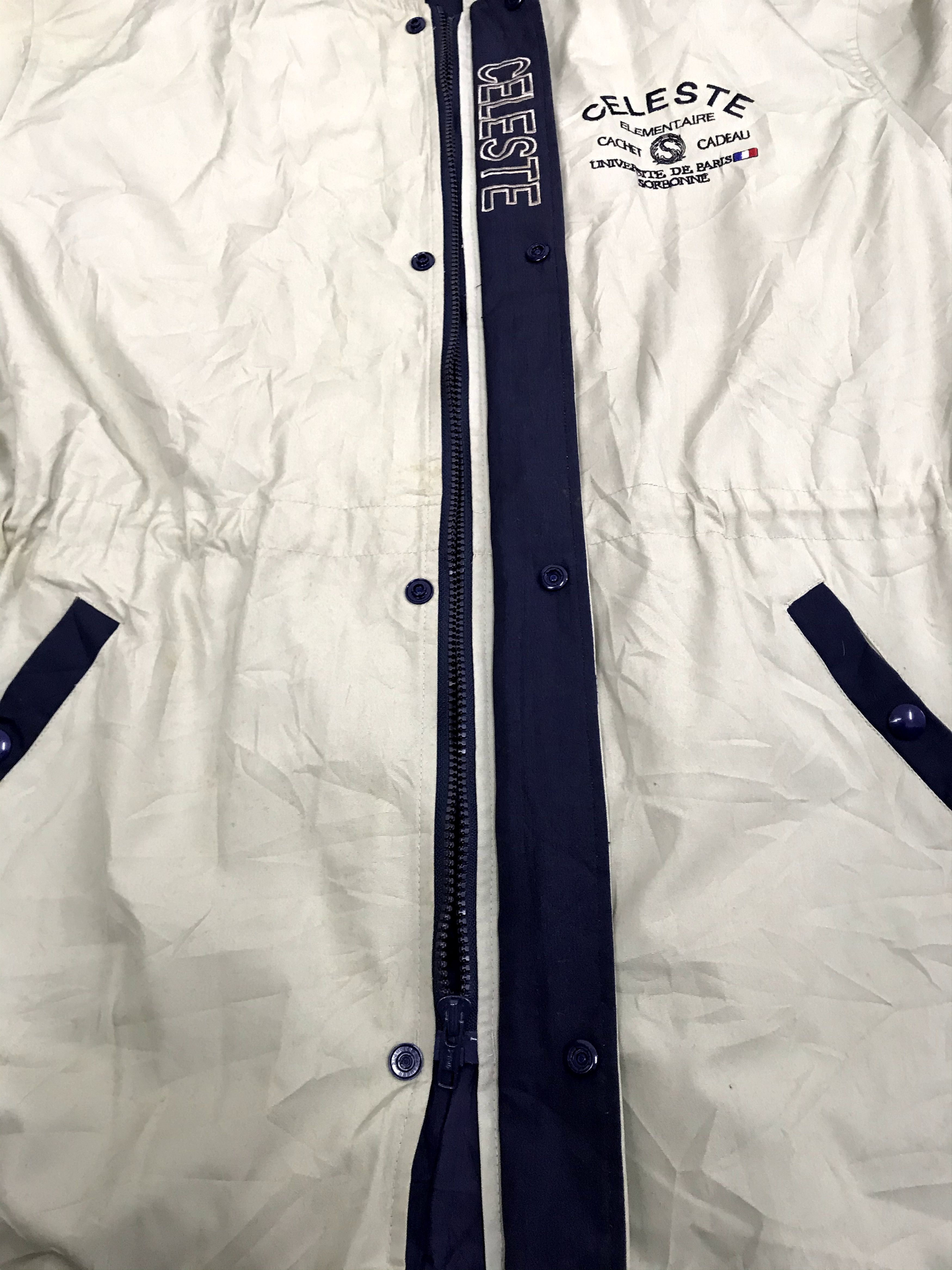 Japanese Brand Vintage Style Universite de Paris Celeste Parka Jacket Size US L / EU 52-54 / 3 - 7 Thumbnail