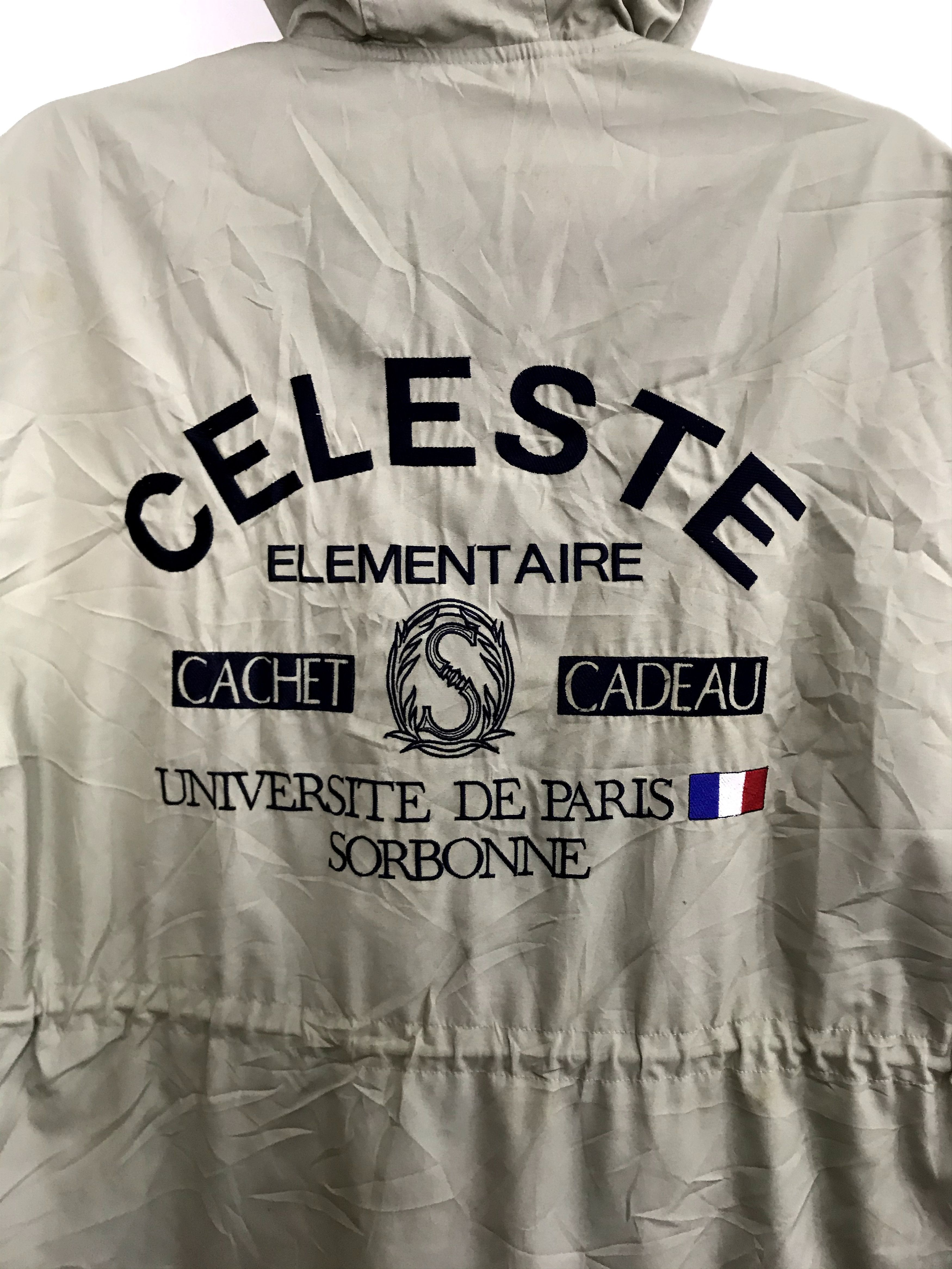 Japanese Brand Vintage Style Universite de Paris Celeste Parka Jacket Size US L / EU 52-54 / 3 - 5 Thumbnail