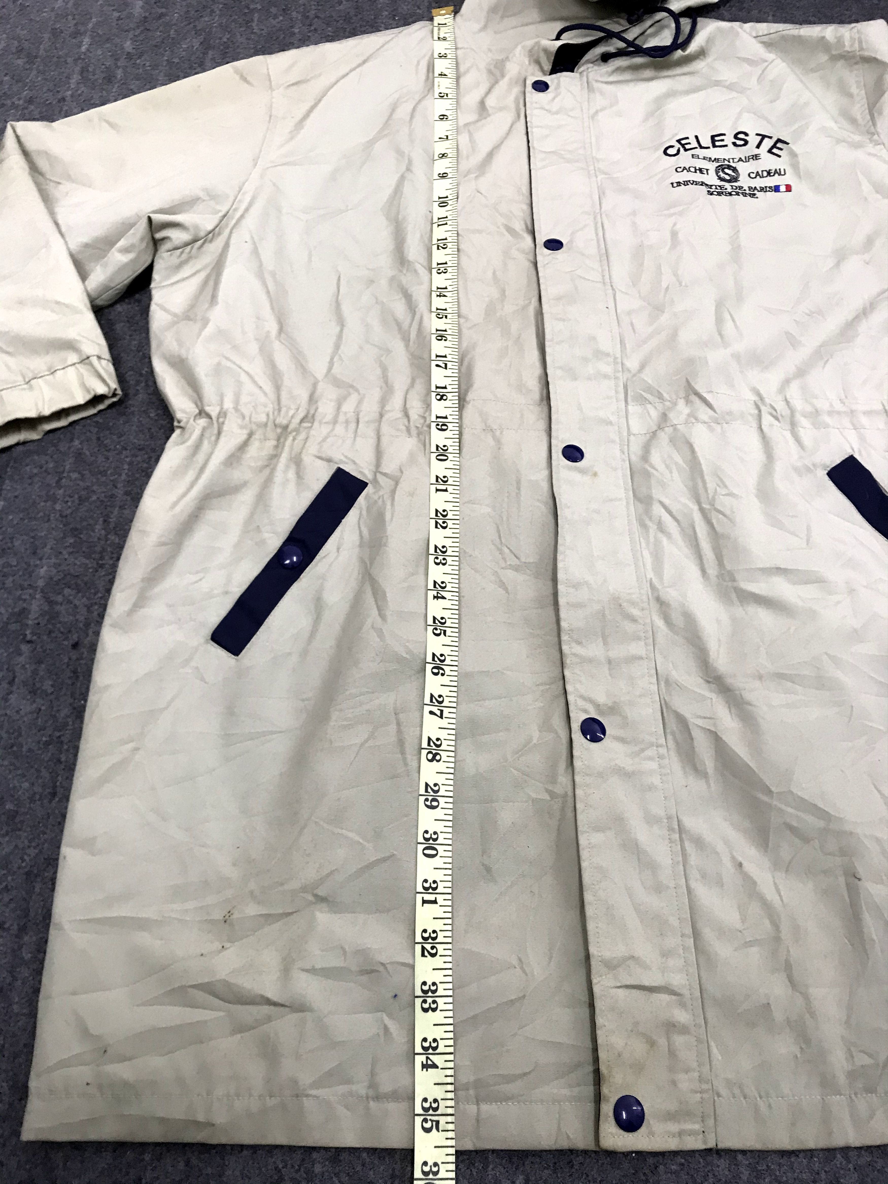 Japanese Brand Vintage Style Universite de Paris Celeste Parka Jacket Size US L / EU 52-54 / 3 - 15 Thumbnail