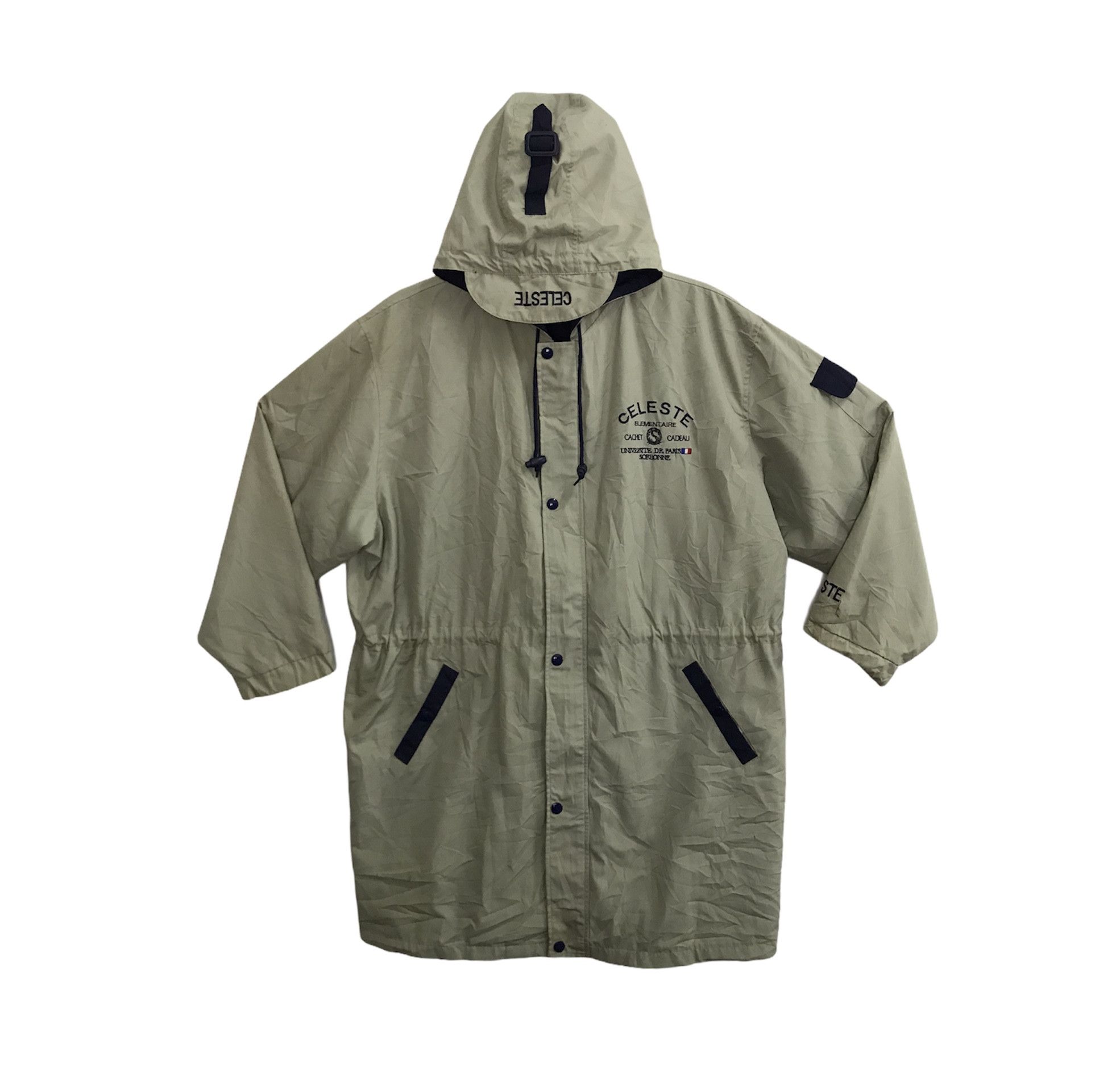Japanese Brand Vintage Style Universite de Paris Celeste Parka Jacket Size US L / EU 52-54 / 3 - 2 Thumbnail