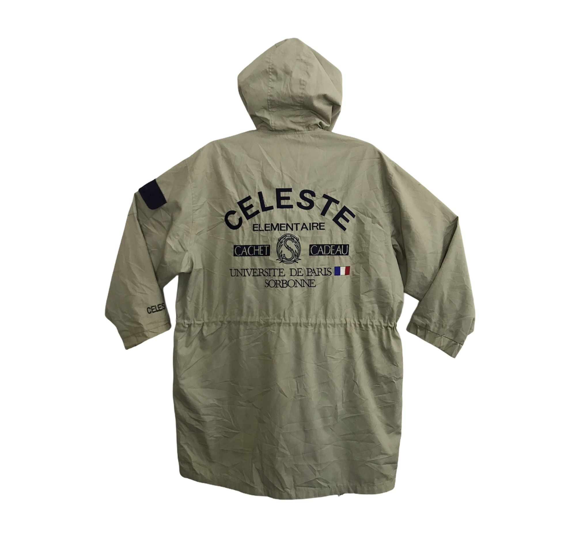 Japanese Brand Vintage Style Universite de Paris Celeste Parka Jacket Size US L / EU 52-54 / 3 - 1 Thumbnail