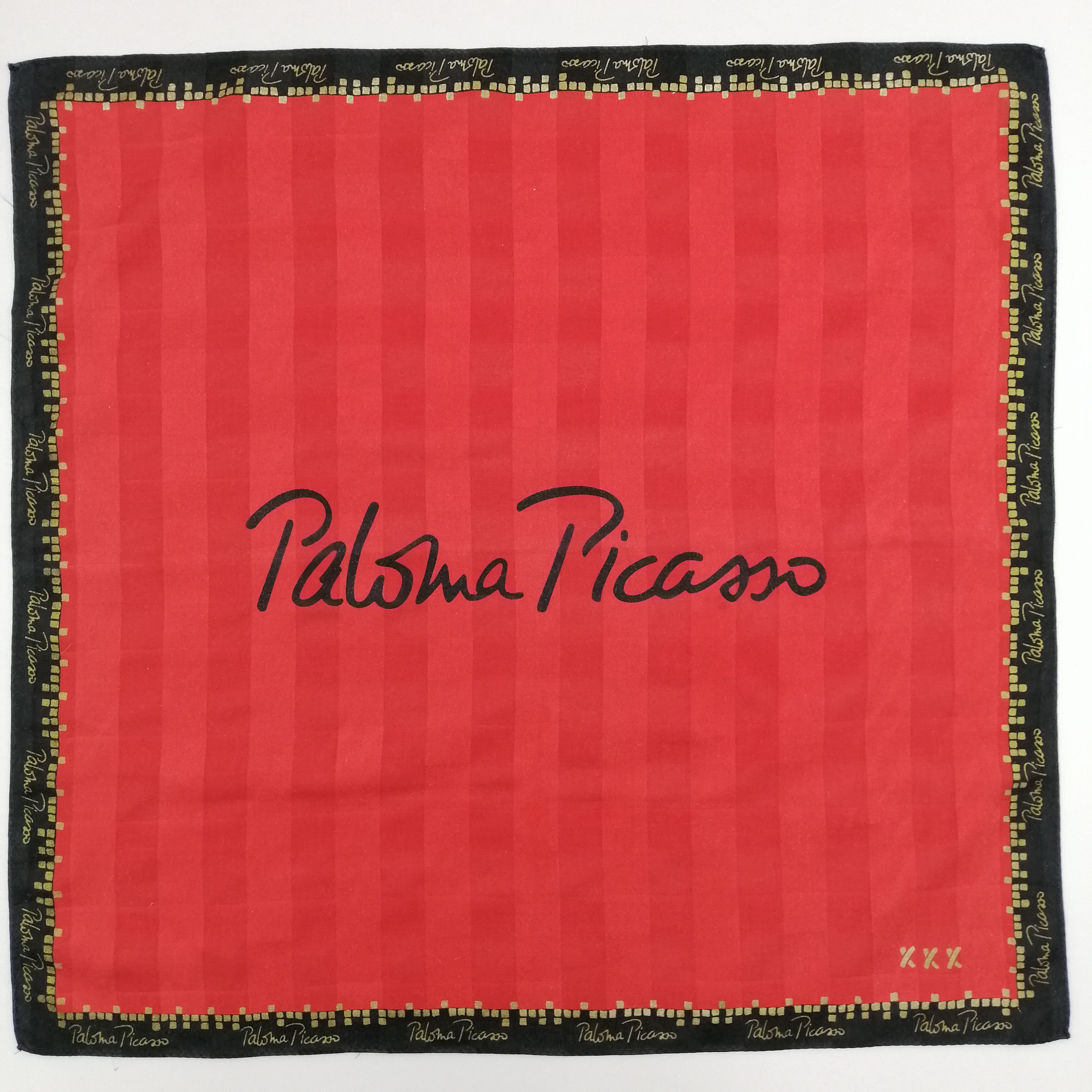 Paloma Picasso Paloma Picasso Handkerchief/Neckerchief/Bandana-KD2545 Size ONE SIZE - 1 Thumbnail