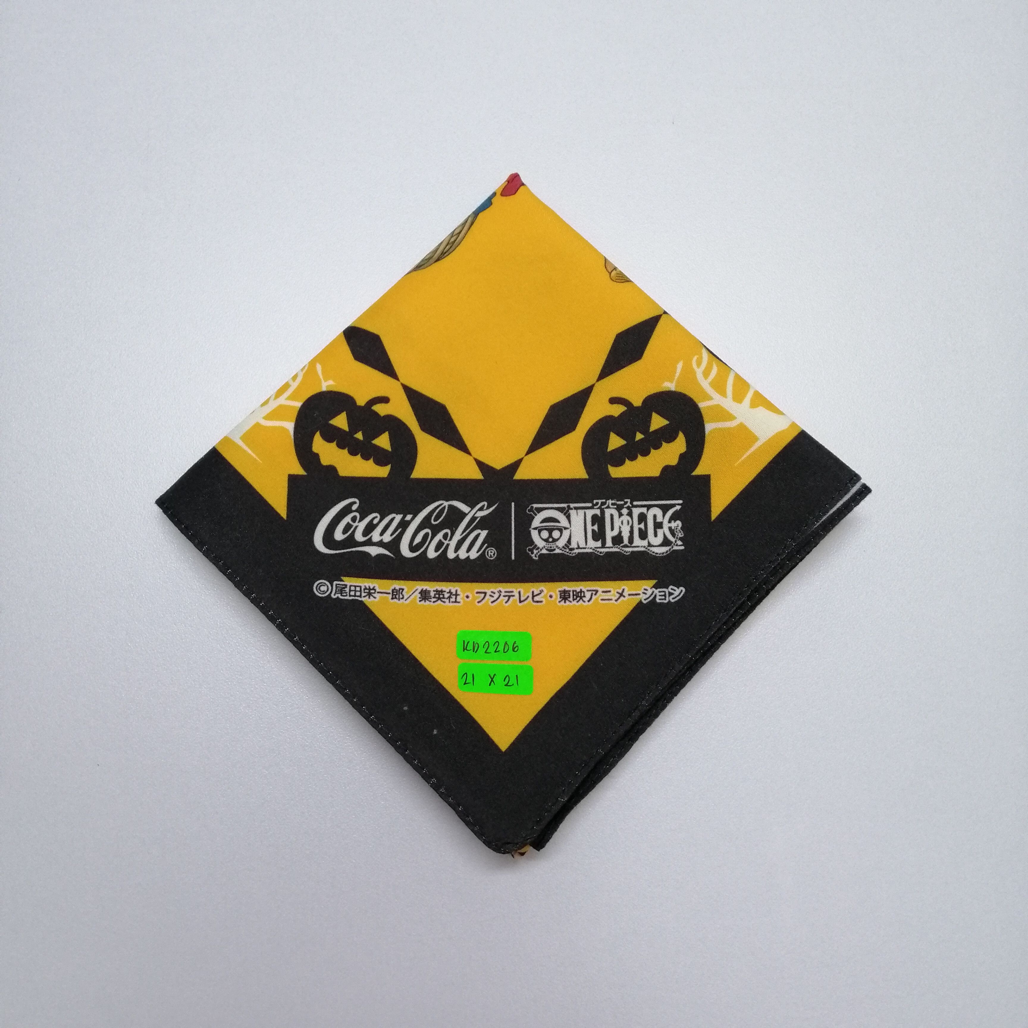 Coca Cola One Piece X Coca-Cola Haandkerchief/Bandana-KD2206 Size ONE SIZE - 4 Thumbnail