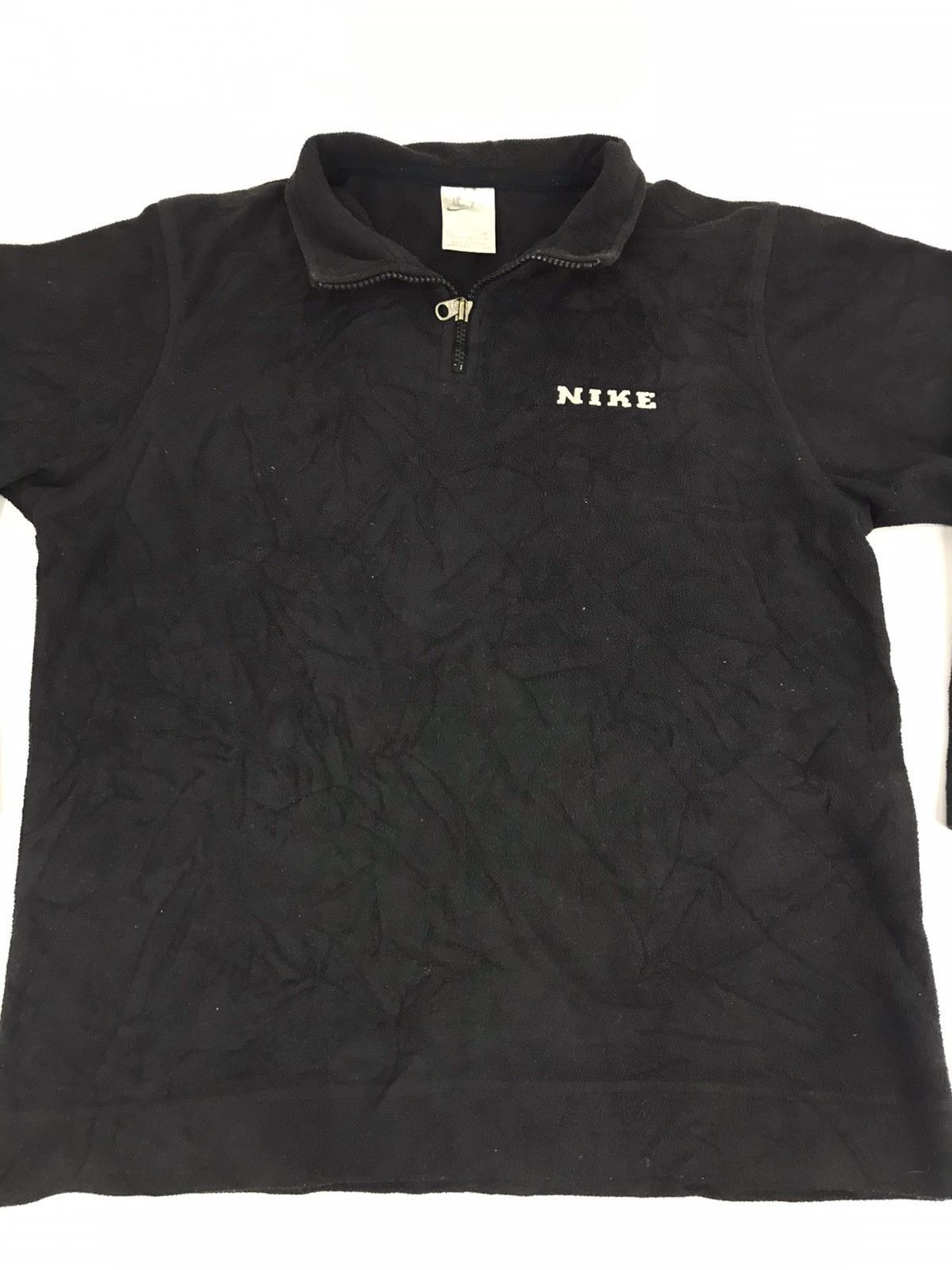 Nike Vintage 90s Nike Team Swoosh Logo Sweatshirt Fleece Size S / US 4 / IT 40 - 3 Thumbnail