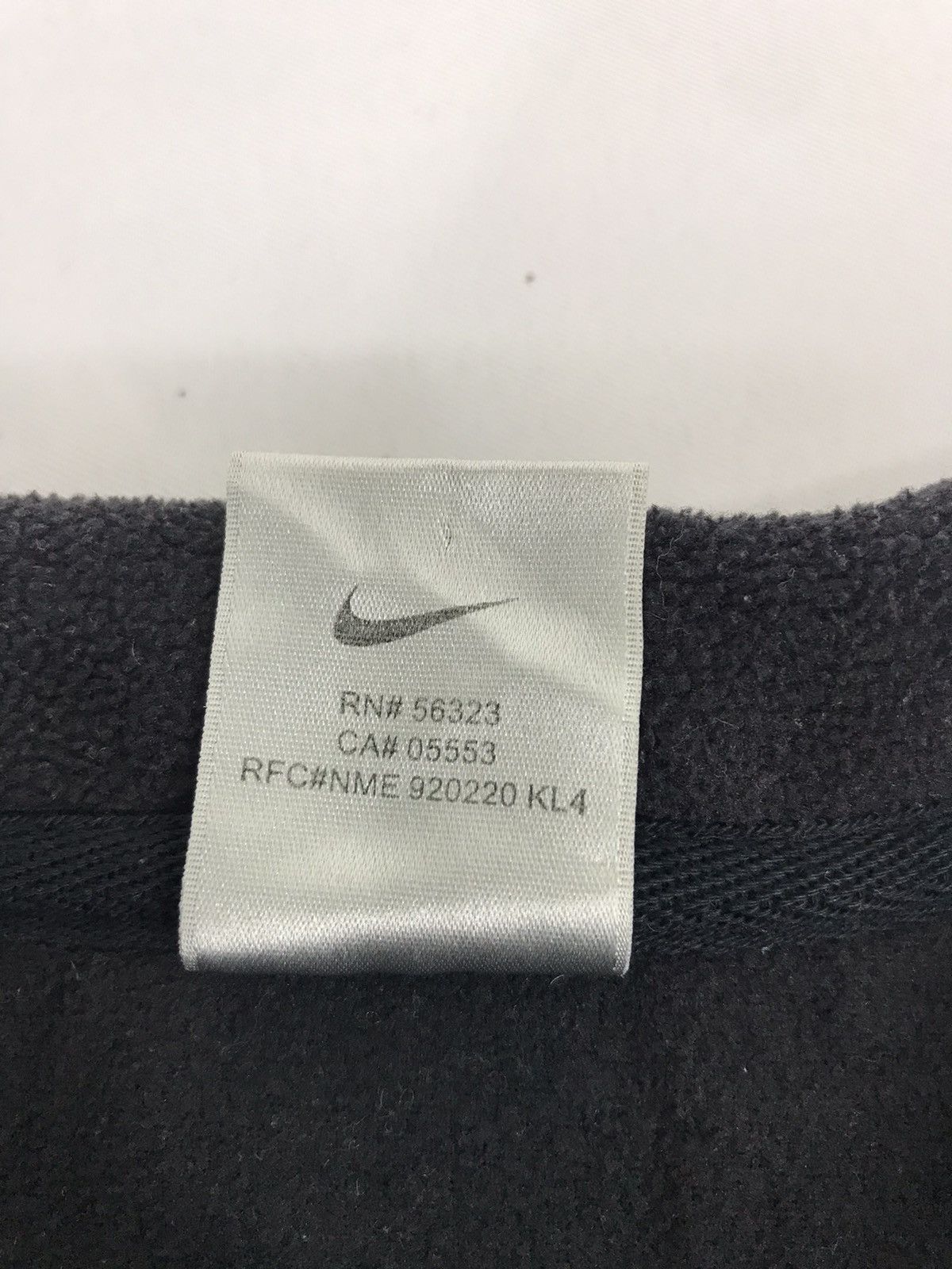 Nike Vintage 90s Nike Team Swoosh Logo Sweatshirt Fleece Size S / US 4 / IT 40 - 5 Thumbnail