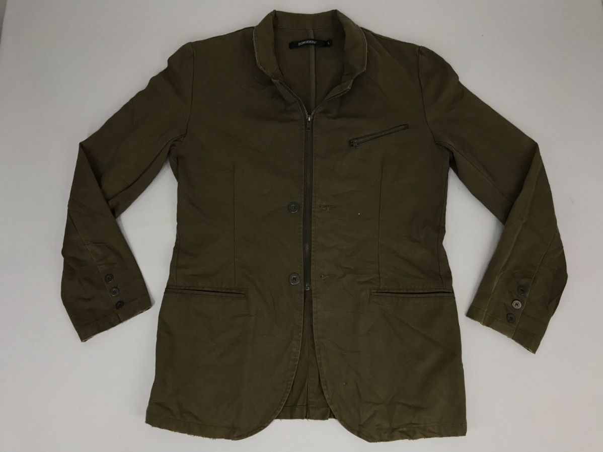 Japanese Brand Clonedevgru Double Pockets Classic Style Jacket Zipper Size US L / EU 52-54 / 3 - 1 Thumbnail