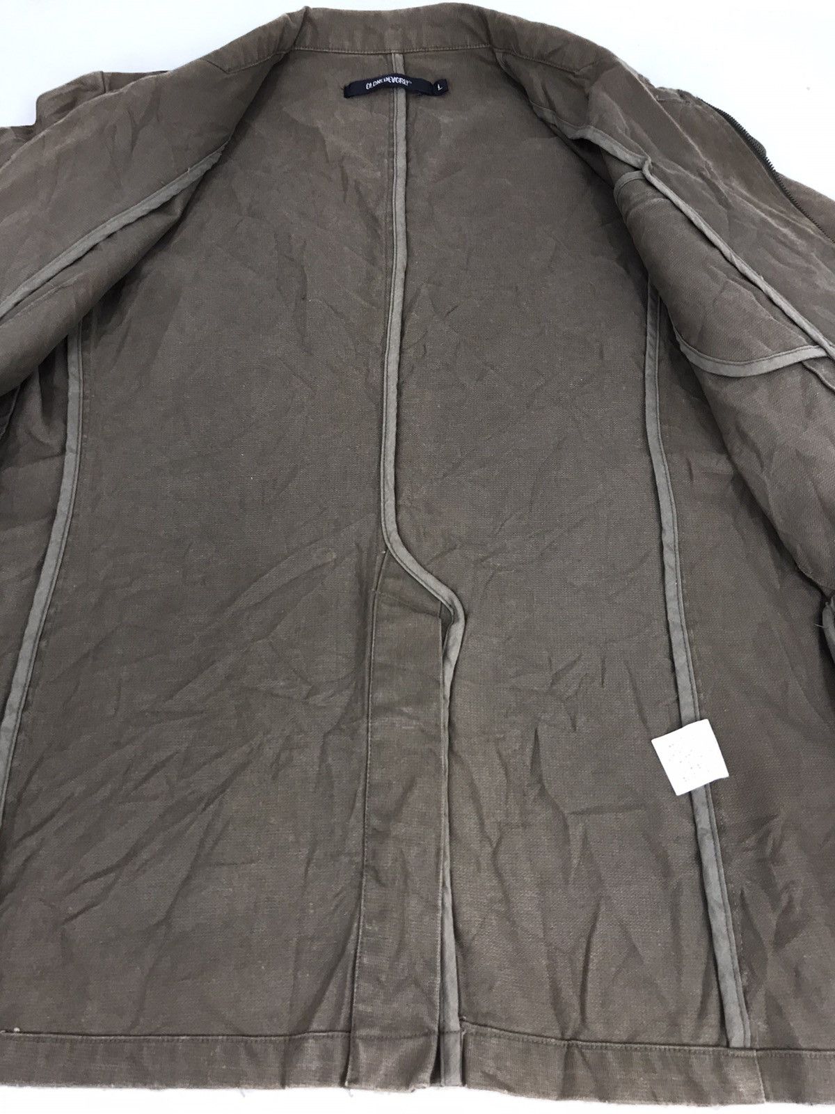 Japanese Brand Clonedevgru Double Pockets Classic Style Jacket Zipper Size US L / EU 52-54 / 3 - 4 Thumbnail