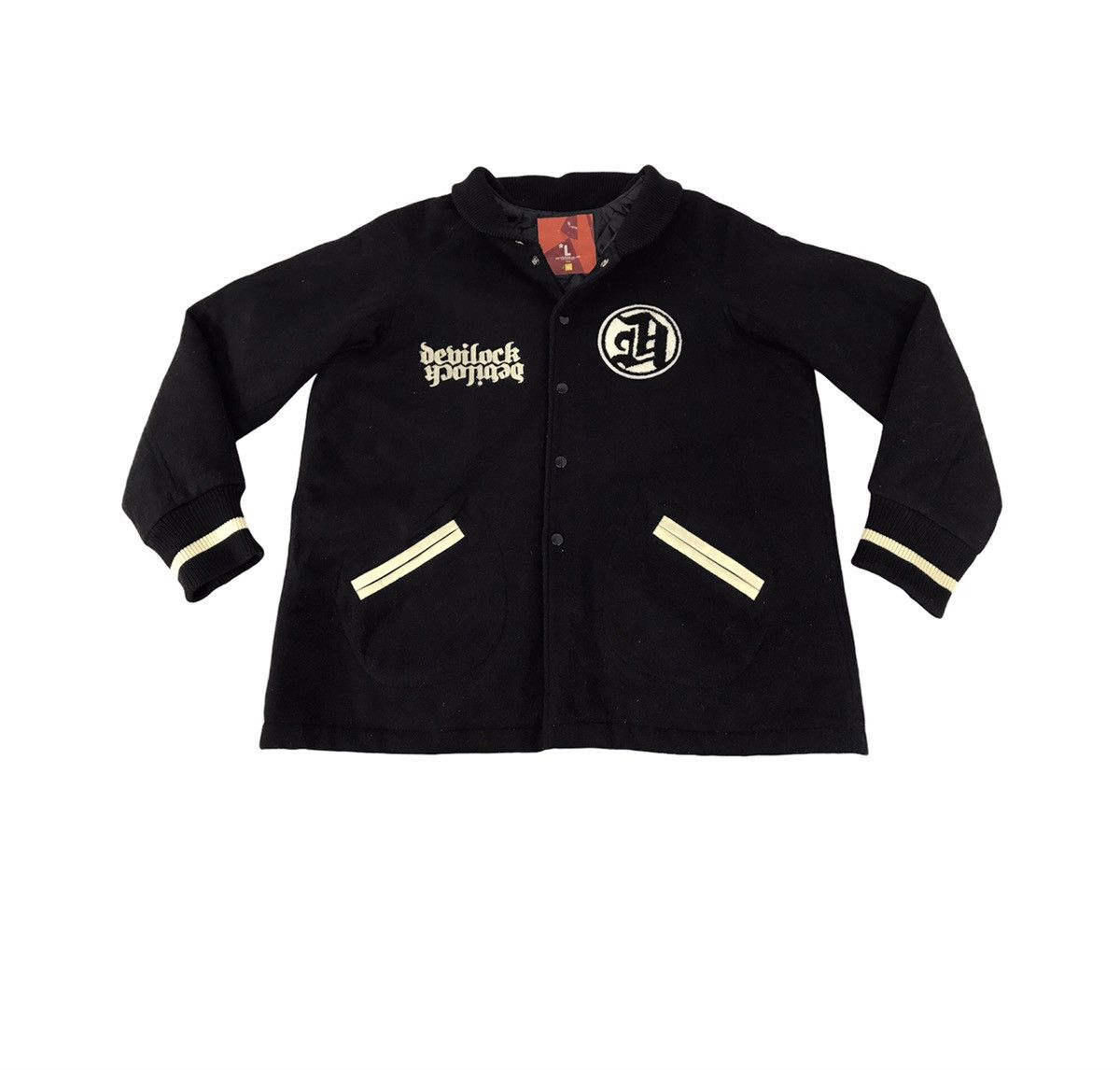 Devilock Devilock Embroidery Logo Ebisu Nishi Varsity Jacket Padded Size US L / EU 52-54 / 3 - 1 Thumbnail