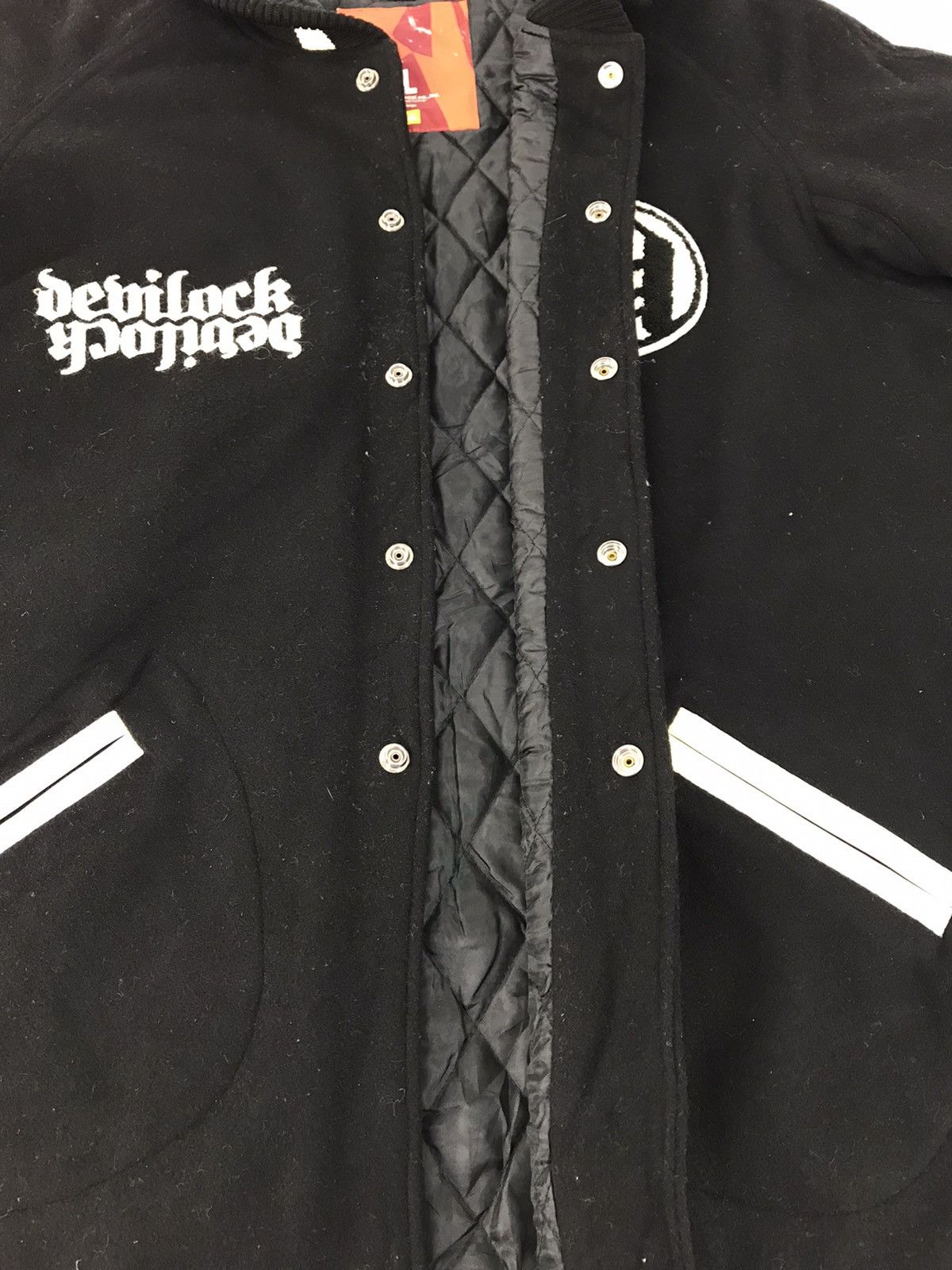 Devilock Devilock Embroidery Logo Ebisu Nishi Varsity Jacket Padded Size US L / EU 52-54 / 3 - 4 Thumbnail