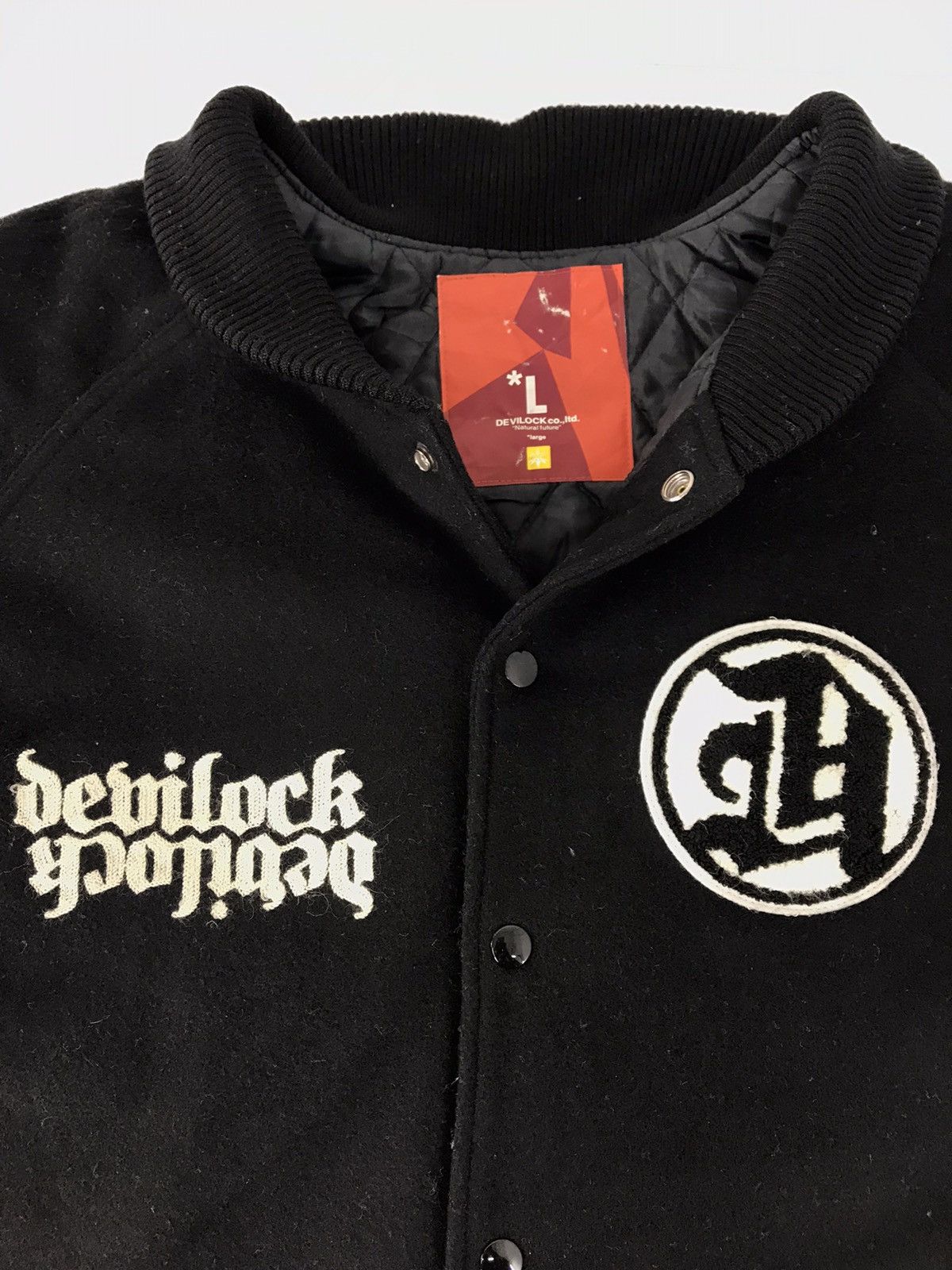 Devilock Devilock Embroidery Logo Ebisu Nishi Varsity Jacket Padded Size US L / EU 52-54 / 3 - 3 Thumbnail