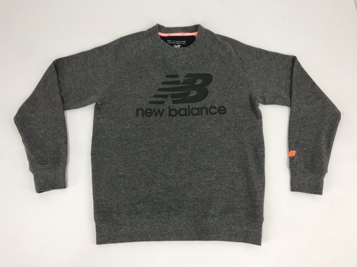 New Balance Sweatshirt Big Logo Spell Out Sportwear