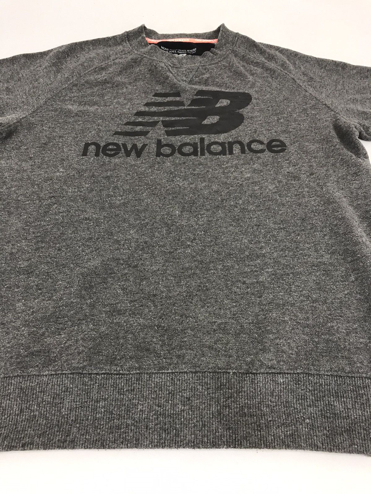 New Balance New Balance Sweatshirt Big Logo Spell Out Sportwear Size M / US 6-8 / IT 42-44 - 3 Thumbnail