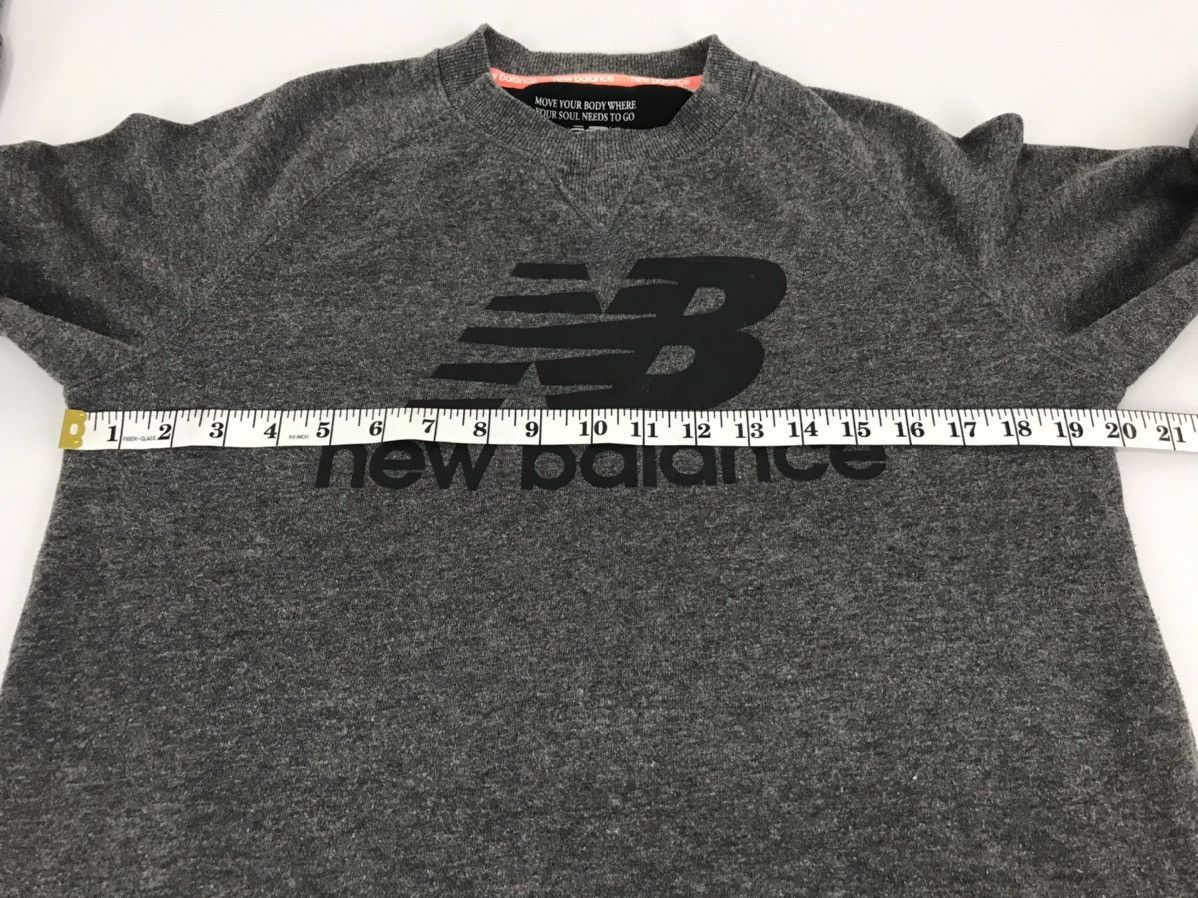 New Balance New Balance Sweatshirt Big Logo Spell Out Sportwear Size M / US 6-8 / IT 42-44 - 7 Thumbnail