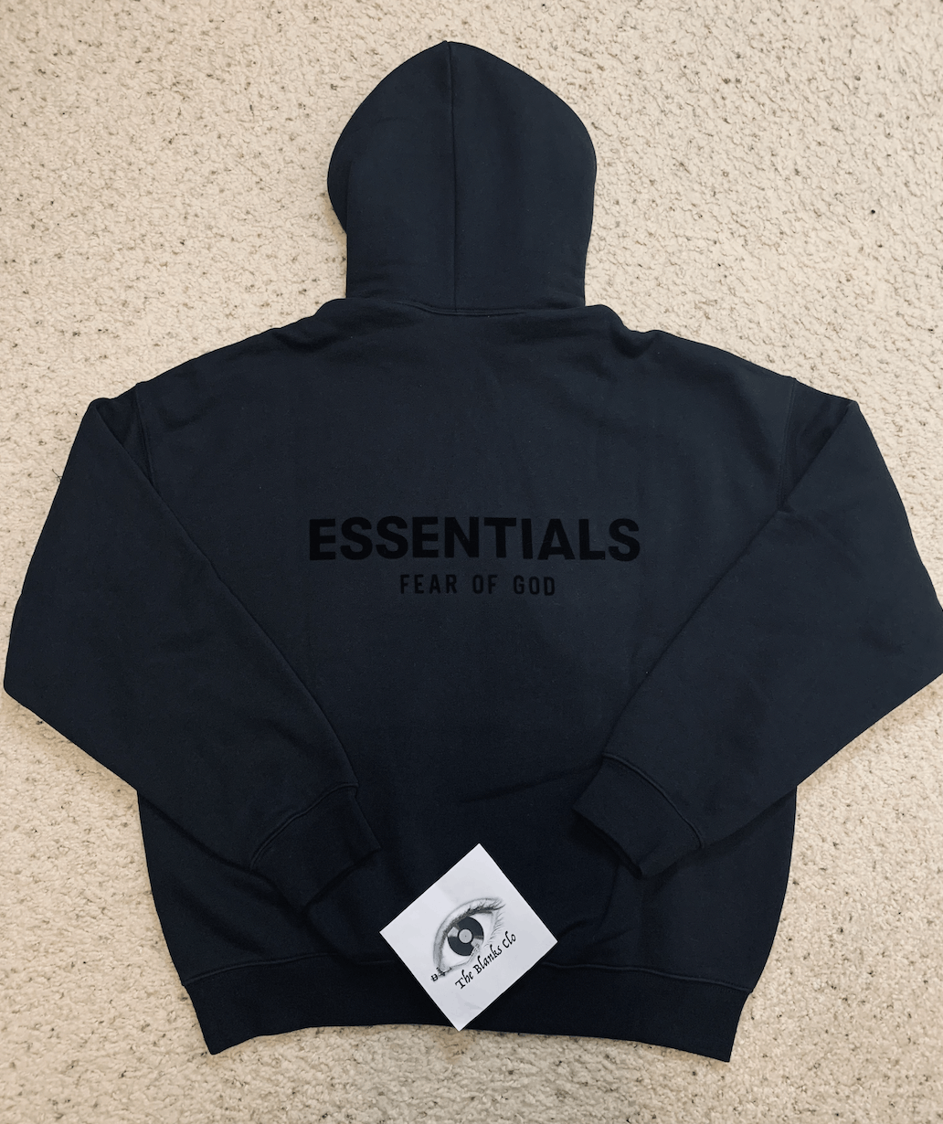 Essentials Hoodie Stretch Limo/Black (FW22)