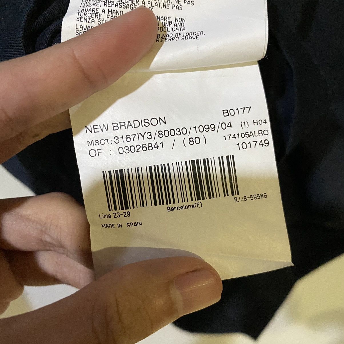 Burberry × Burberry Prorsum Burberry London Big Logo Tee Size US L / EU 52-54 / 3 - 8 Thumbnail
