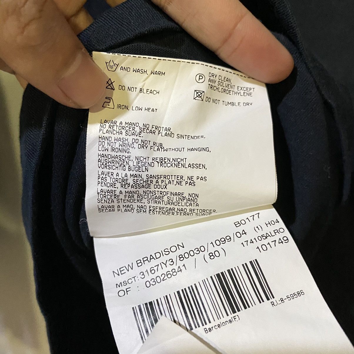 Burberry × Burberry Prorsum Burberry London Big Logo Tee Size US L / EU 52-54 / 3 - 7 Thumbnail